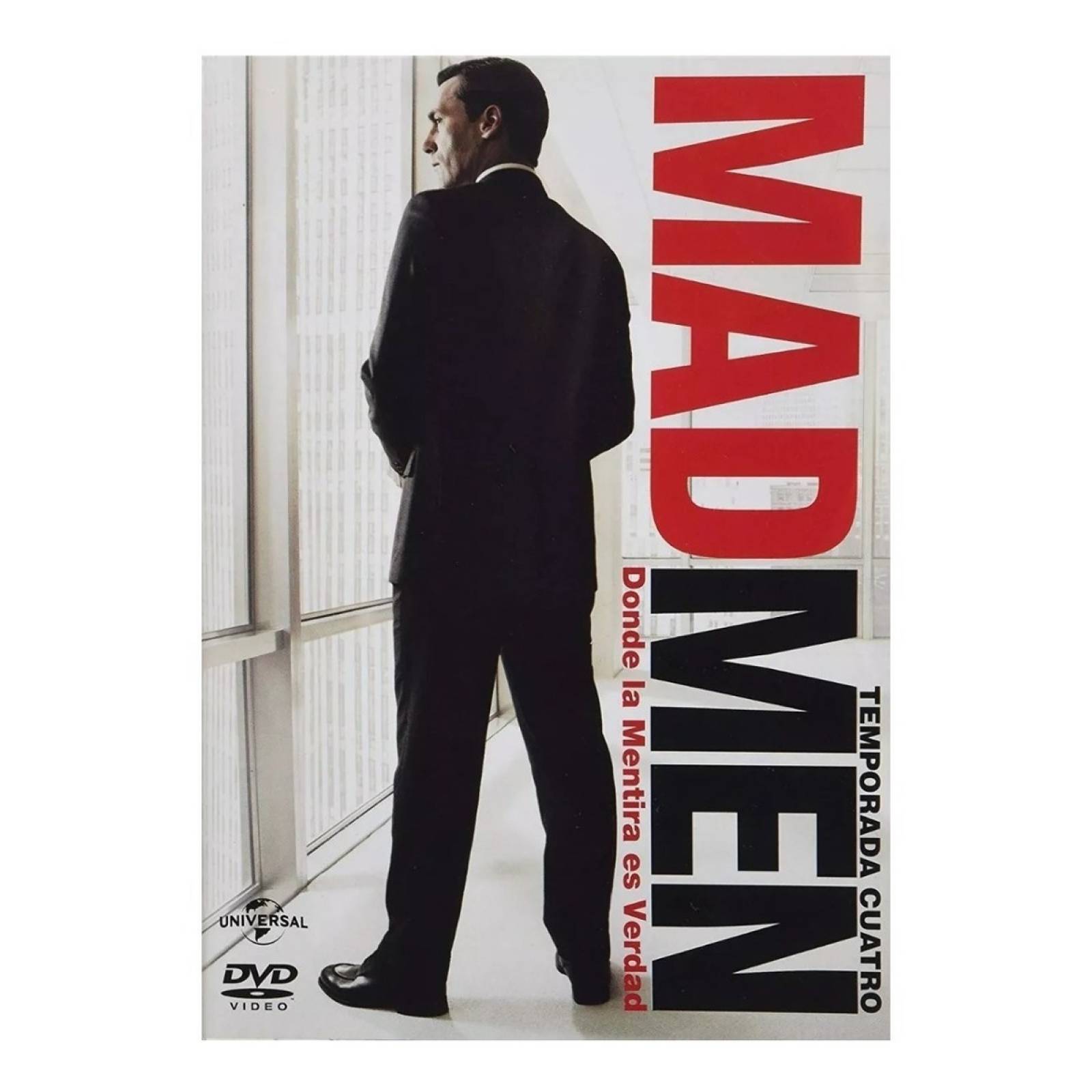 Mad Men Cuarta Temporada 4 Cuatro Dvd