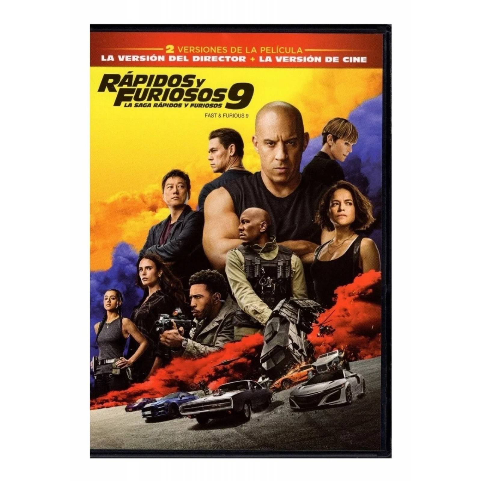 Rapidos Y Furiosos 9 Nueve Vin Diesel Pelicula Dvd