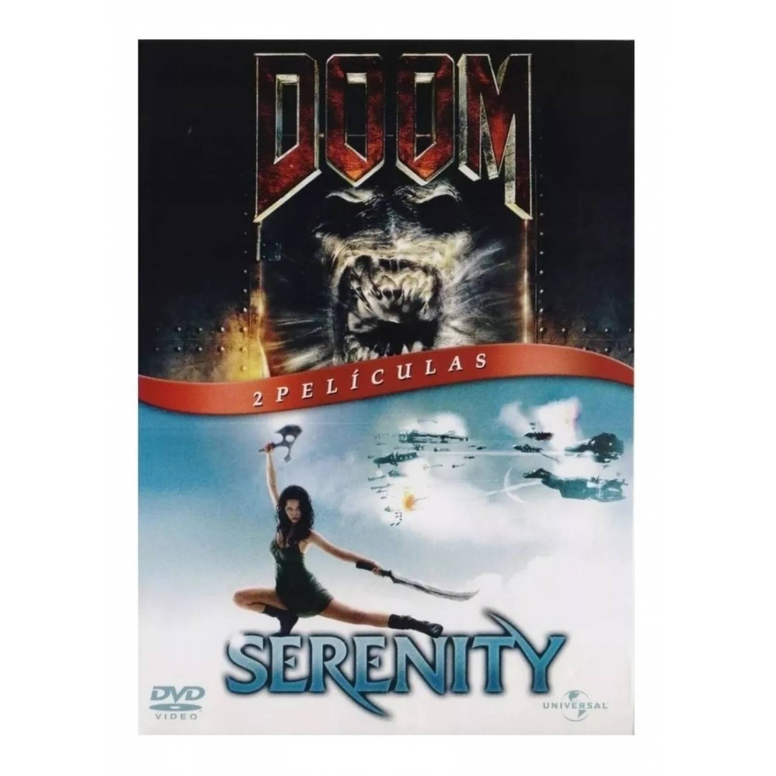 Doom Y Serenity 2 Peliculas Boxset Dvd