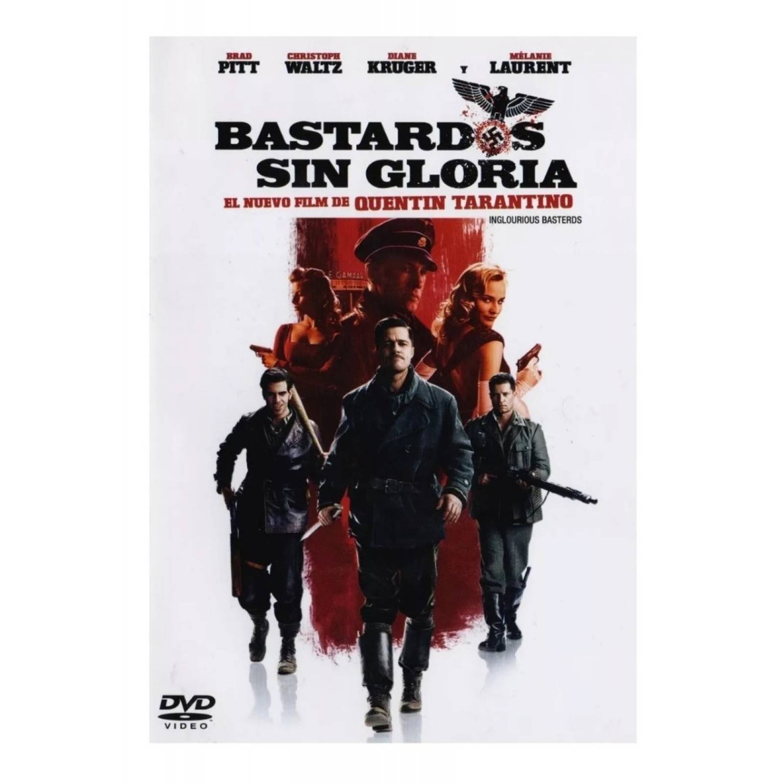 Bastardos Sin Gloria Brad Pitt Pelicula Dvd