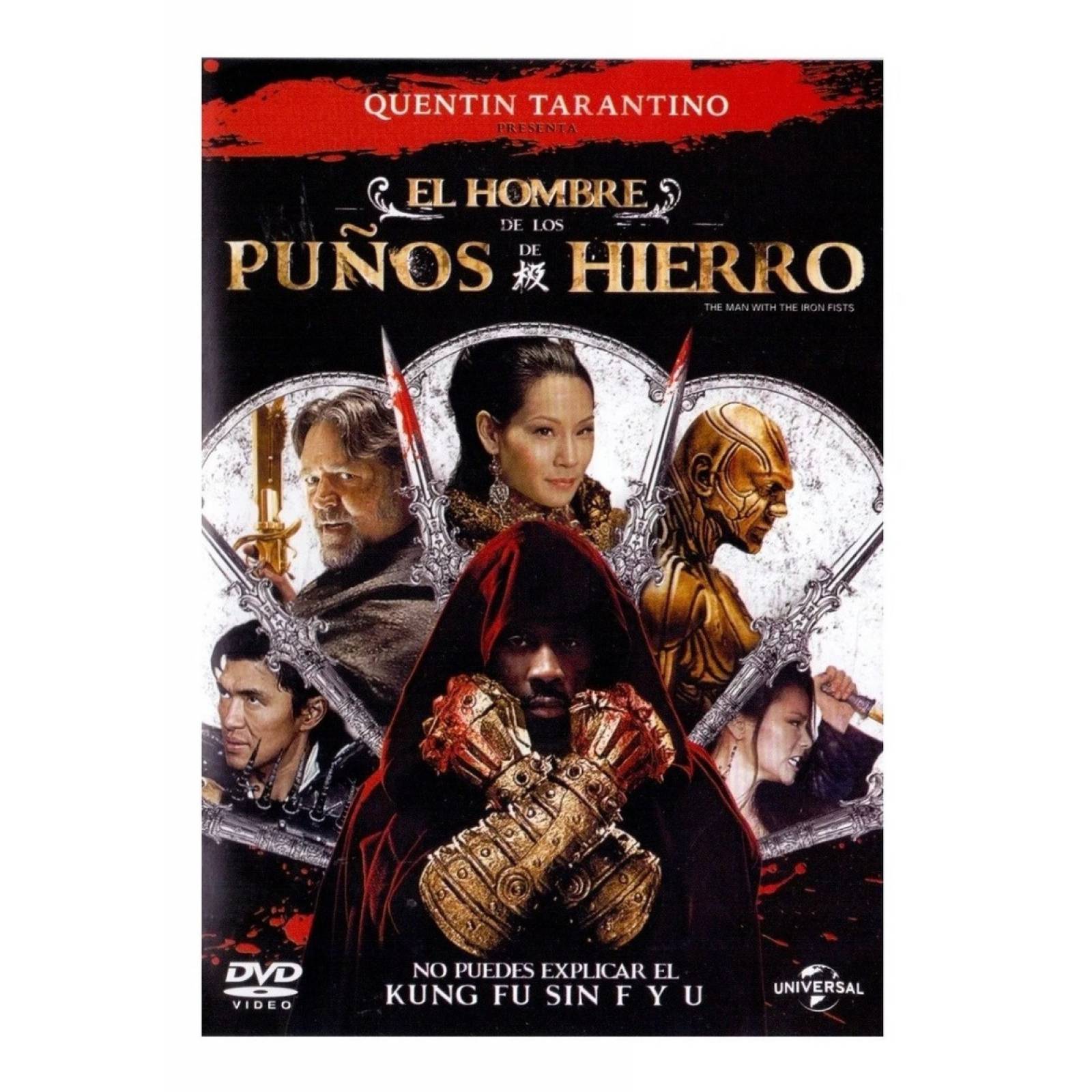 El Hombre De Los Puños De Hierro Russell Crowe Pelicula Dvd