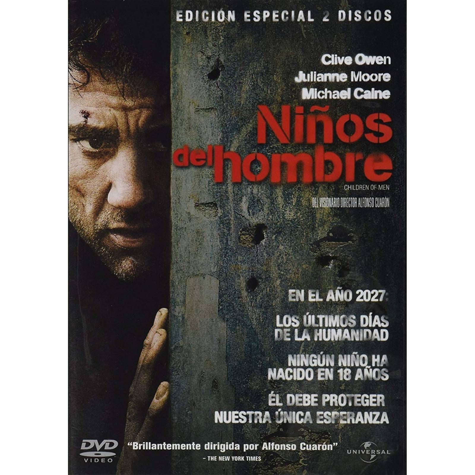Niños Del Hombre Alfonso Cuaron Pelicula 2 Discos Dvd