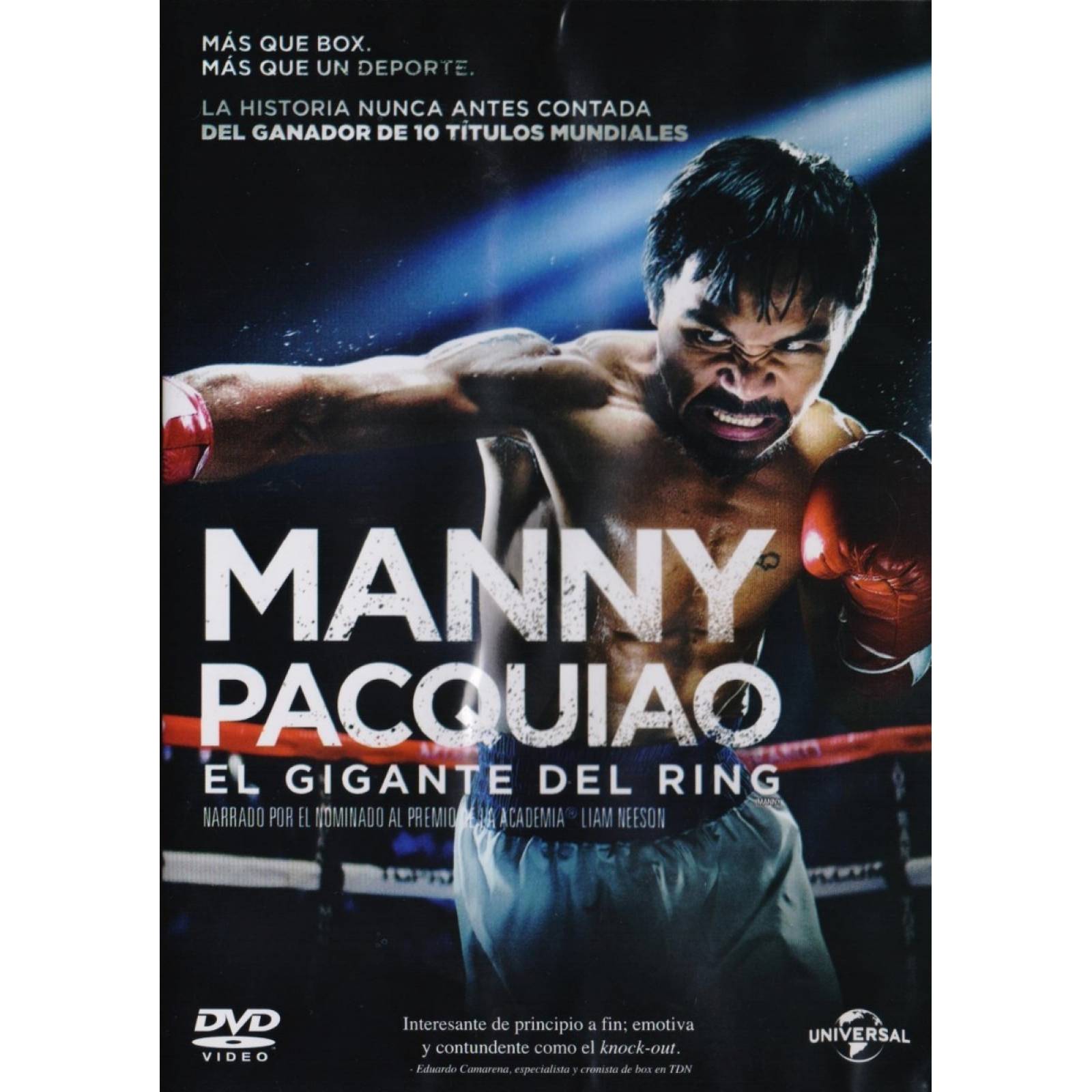 Manny Pacquiao El Gigante Del Ring Dvd