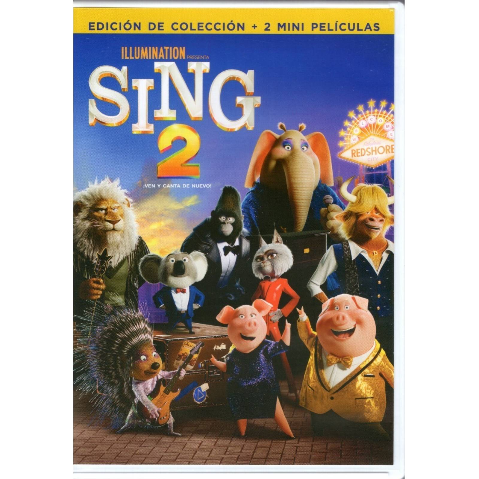 Sing 2 Dos Ven Y Canta De Nuevo Chayanne Pelicula Dvd