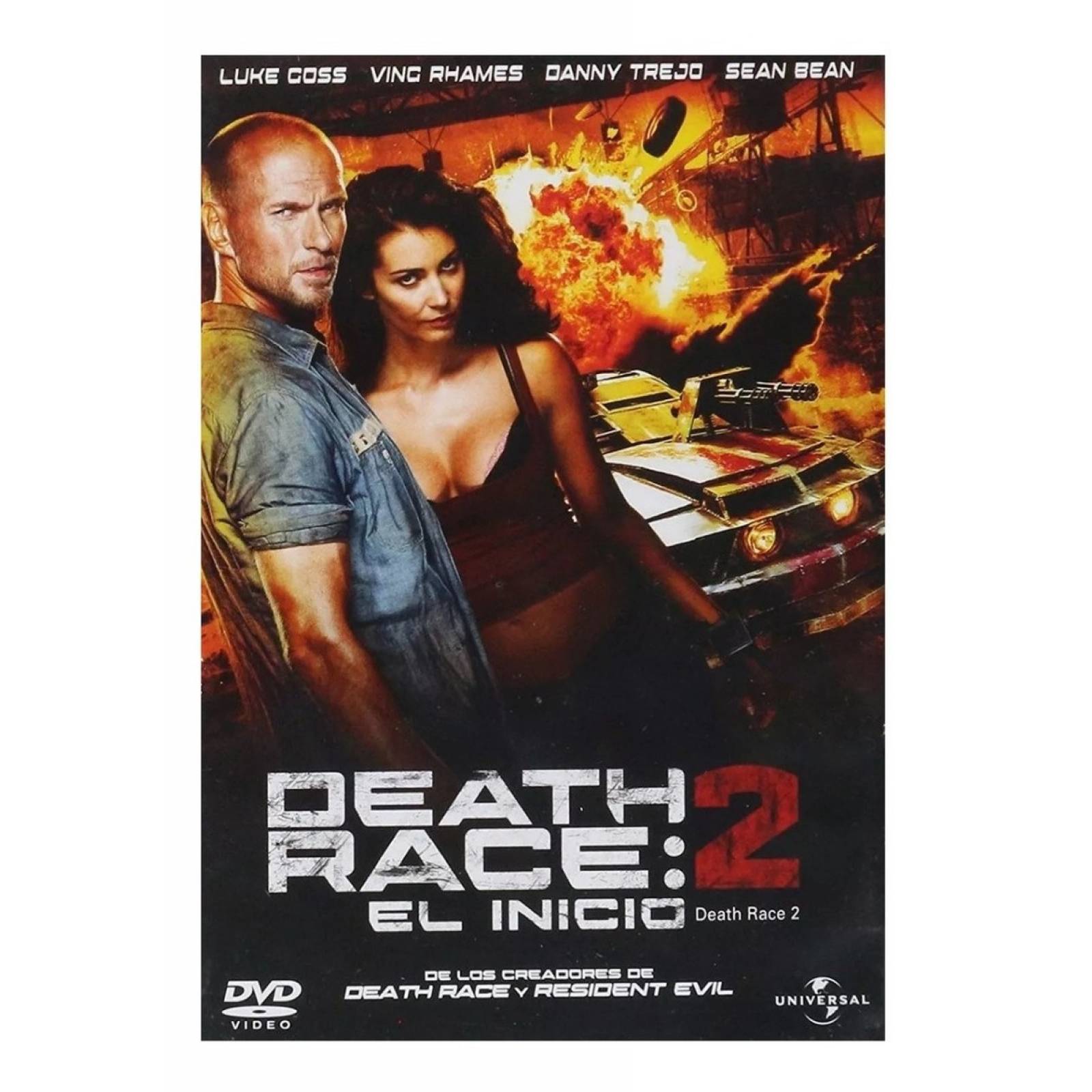 La Carrera De La Muerte 2 Dos Death Race Inicio Pelicula Dvd