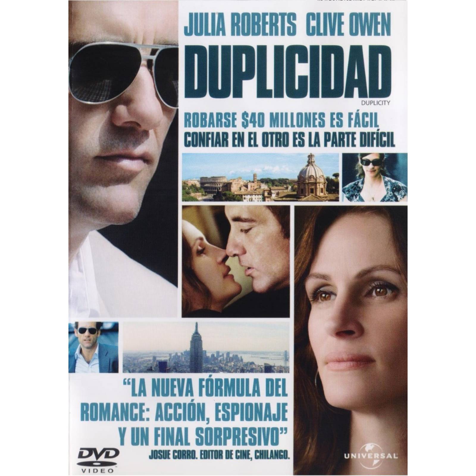 Duplicidad Duplicity Clive Owen  Julia Roberts Pelicula Dvd.