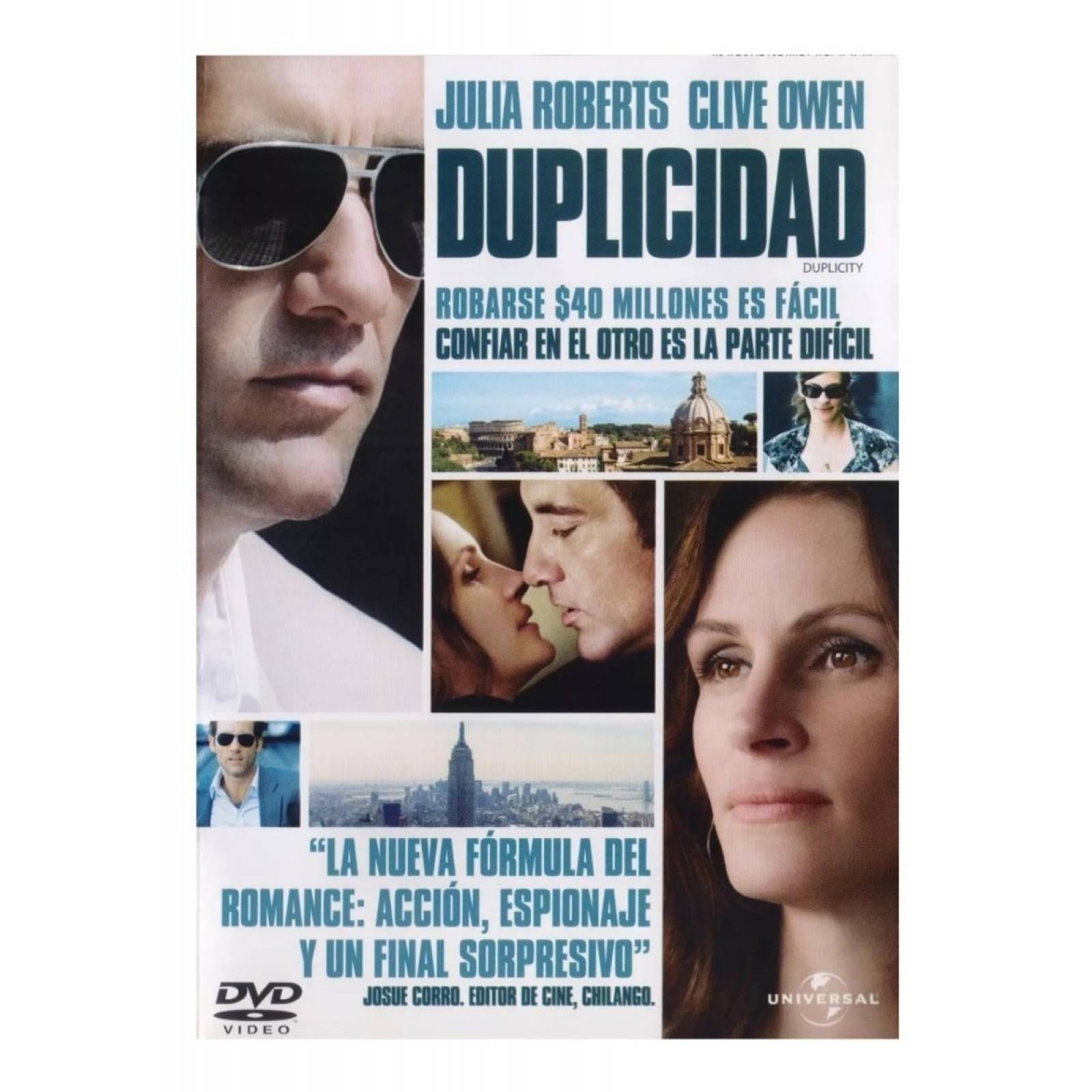 Duplicidad Duplicity Clive Owen  Julia Roberts Pelicula Dvd.