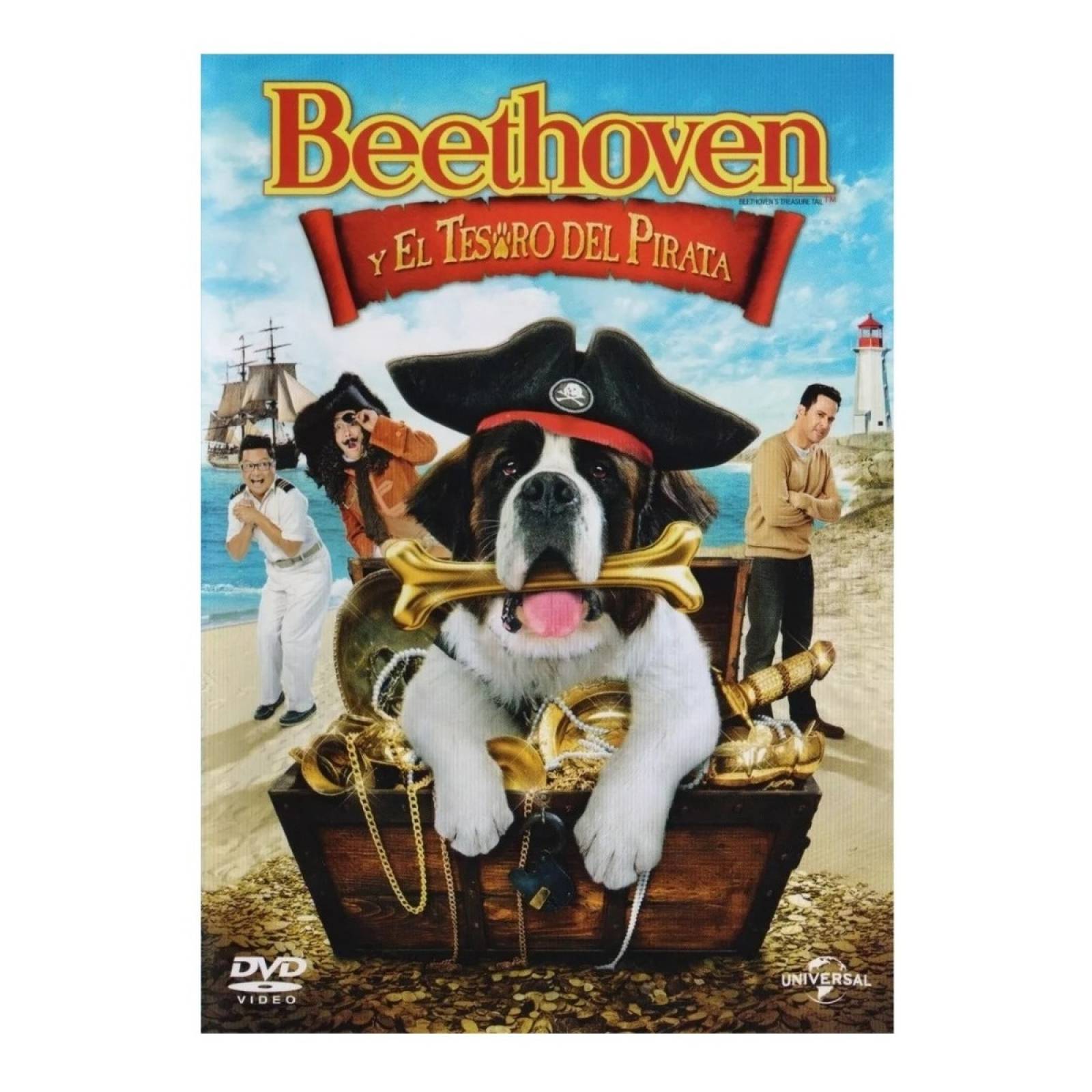 Beethoven Y El Tesoro Del Pirata Pelicula Dvd