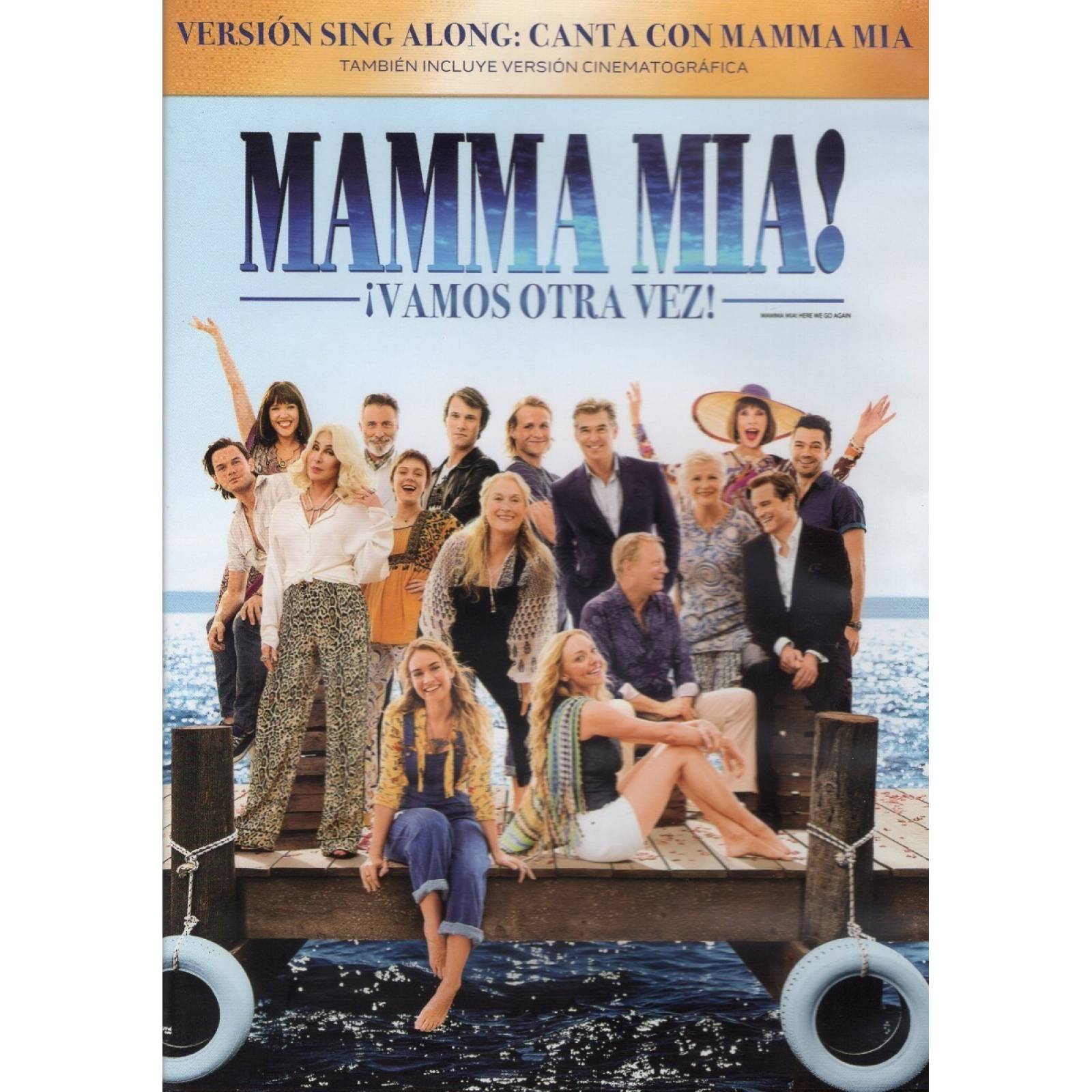 Mamma Mia 2 Dos Vamos Otra Vez Meryl Streep Pelicula Dvd