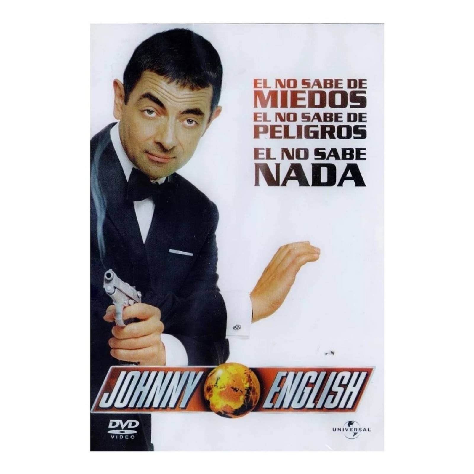 Johnny English Rowan Atkinson Pelicula Dvd