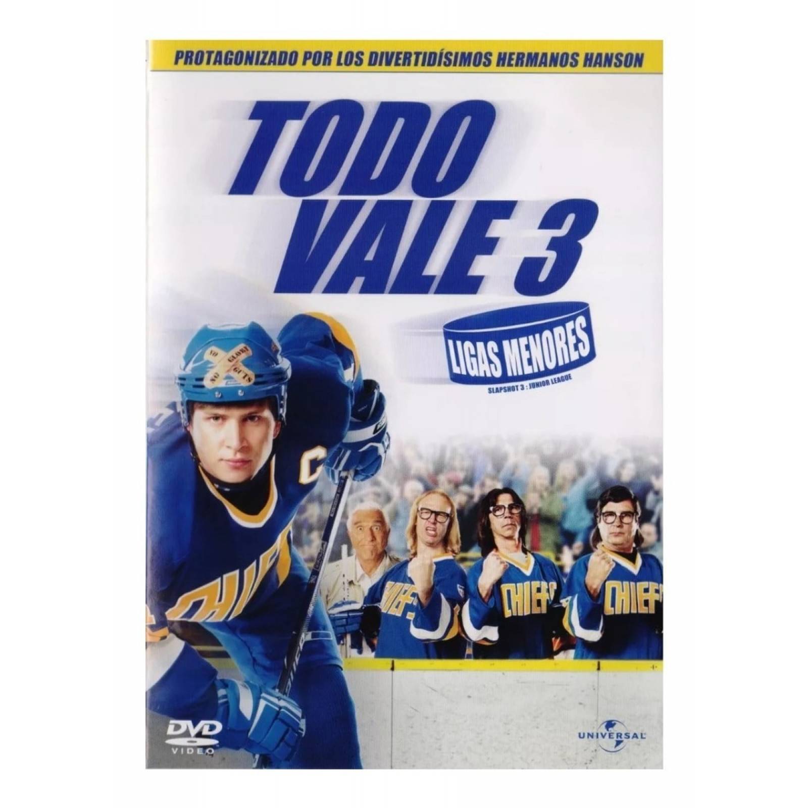 Todo Vale 3 Slap Shot 3: The Junior League Pelicula Dvd