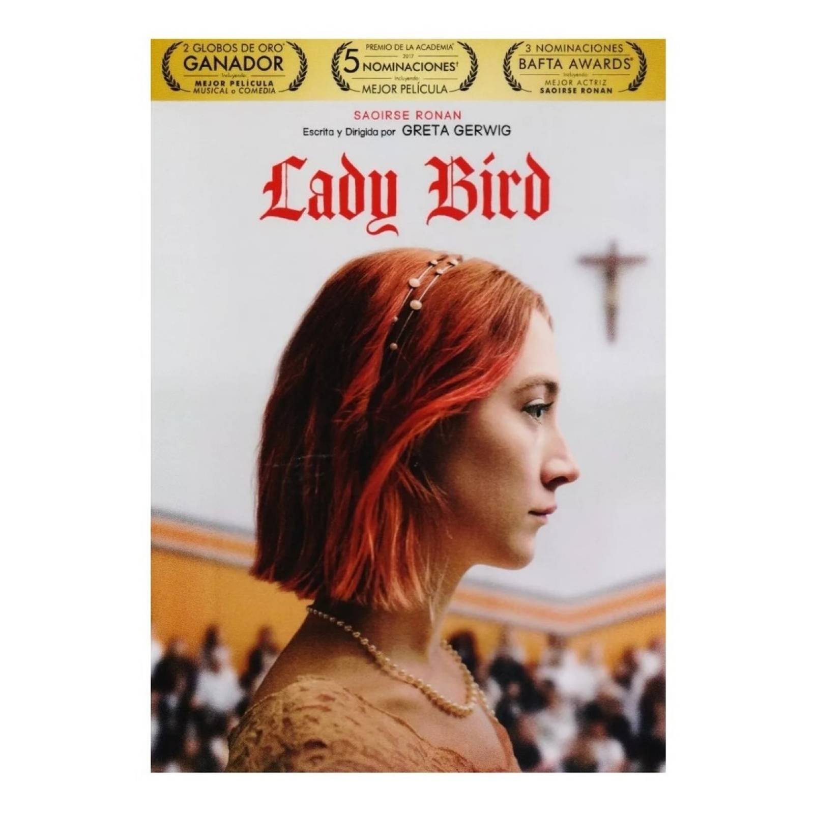 Lady Bird Greta Gerwig Pelicula Dvd