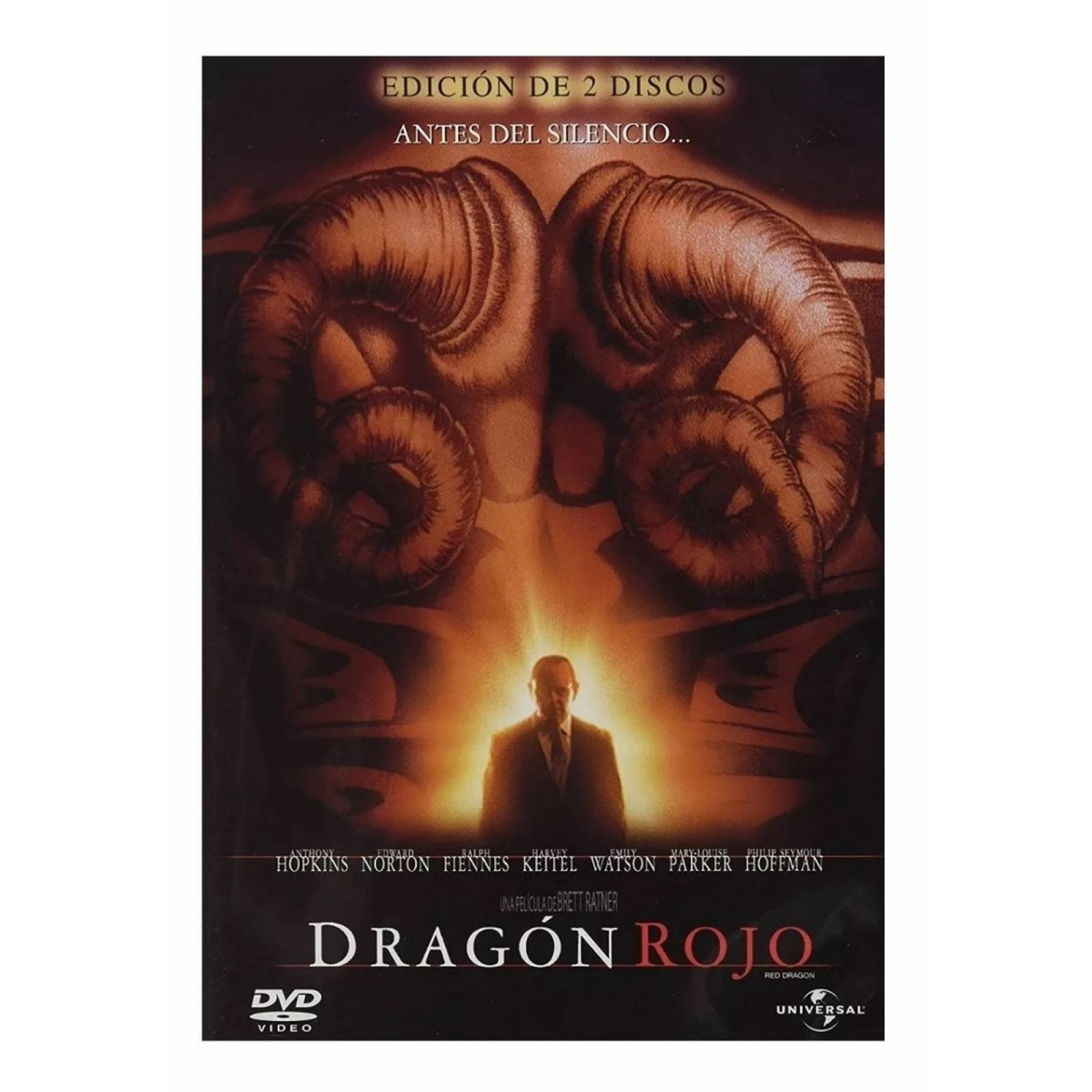 Dragon Rojo 2 Discos Red Dragon Pelicula Dvd