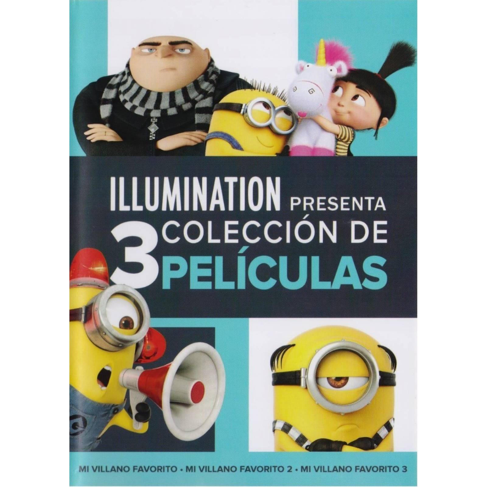 Mi Villano Favorito 1 2 3 Trilogia Peliculas Dvd