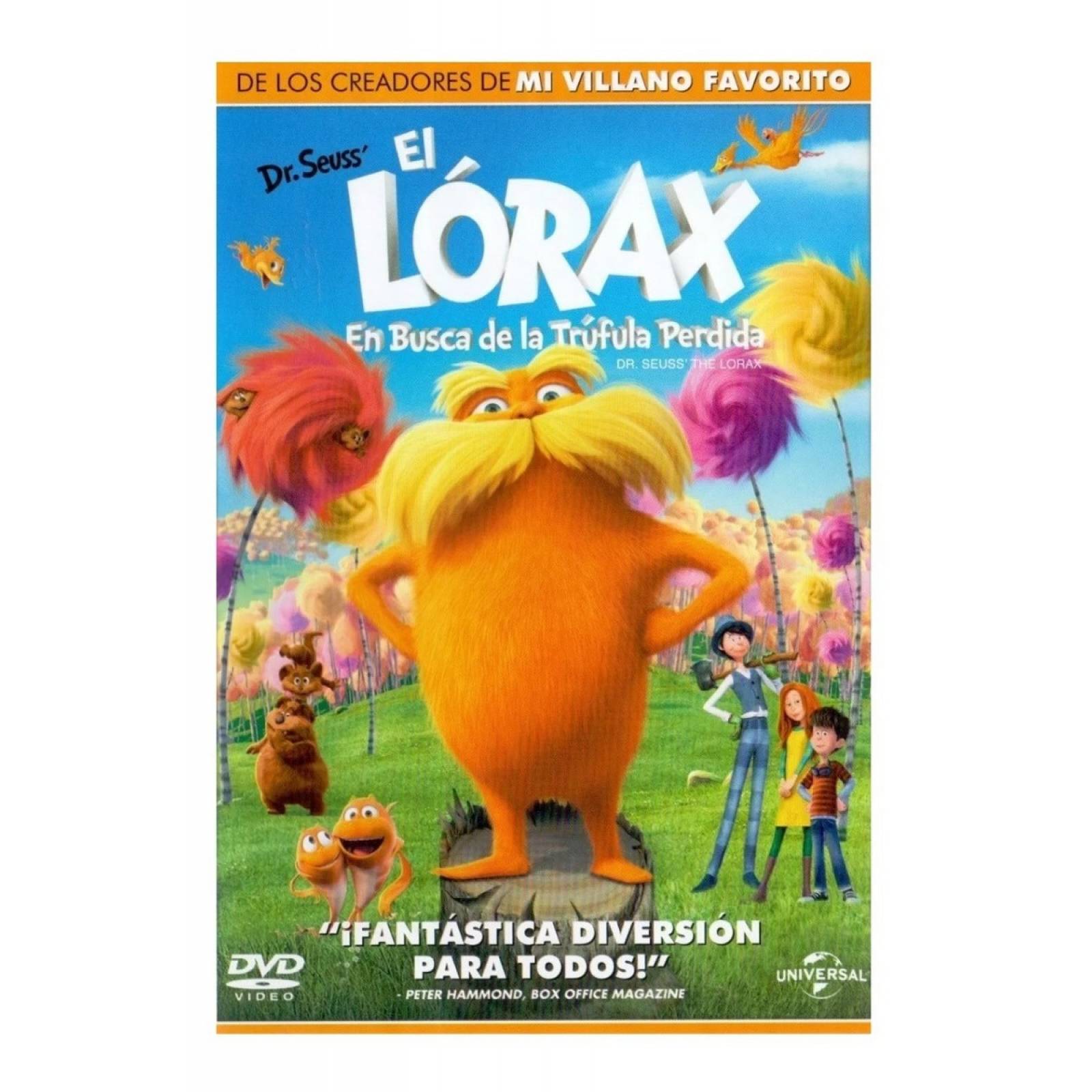El Lorax En Busca De La Trufula Perdida Pelicula Dvd