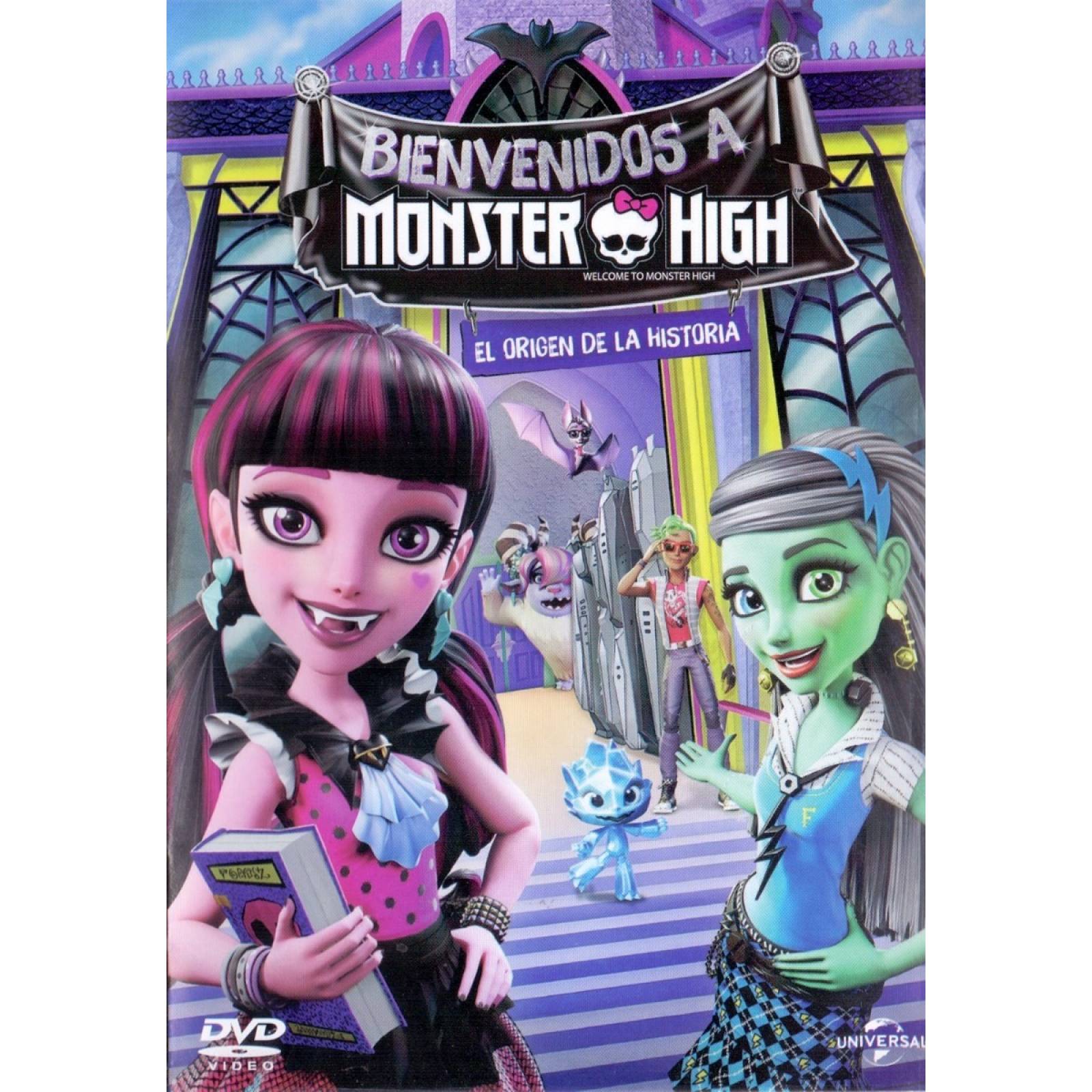 Bienvenidos A Monster High Origen De Historia Pelicula Dvd
