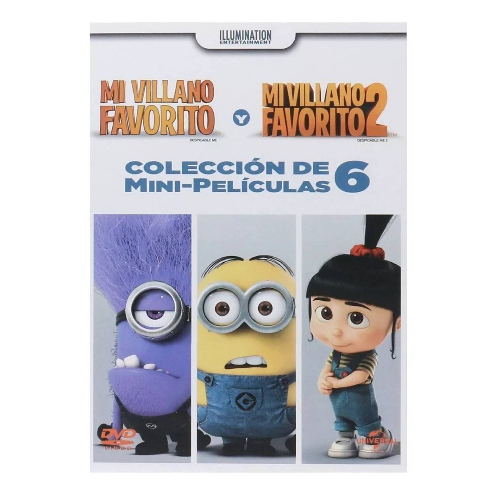 Mi Villano Favorito Coleccion De 6 Mini Peliculas Dvd
