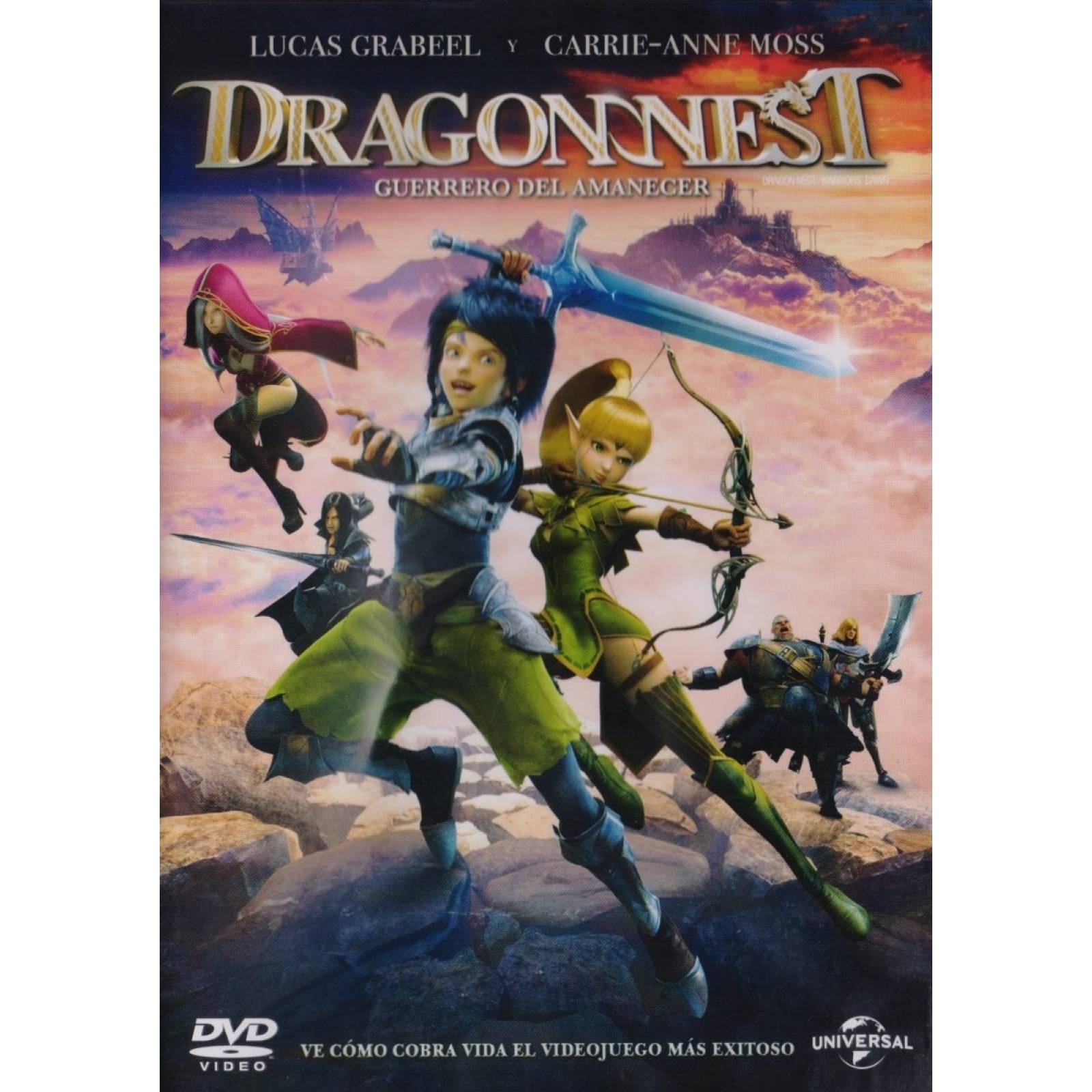 Dragon Nest Amanecer Del Guerrero Pelicula Dvd
