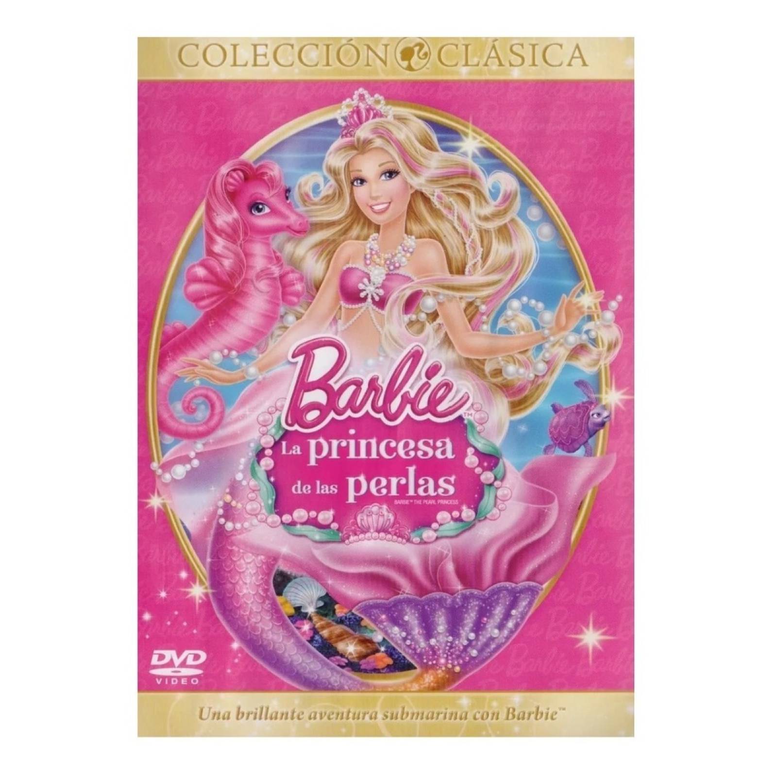 Barbie La Princesa De Las Perlas Pearl Princess Pelicula Dvd