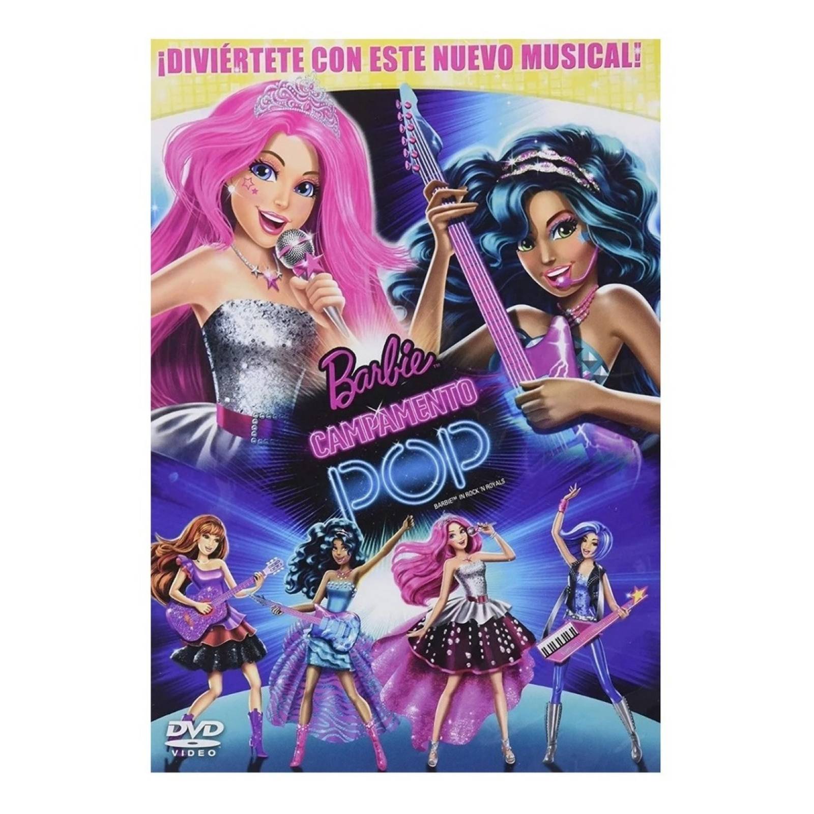 Barbie Campamento Pop Pelicula Dvd