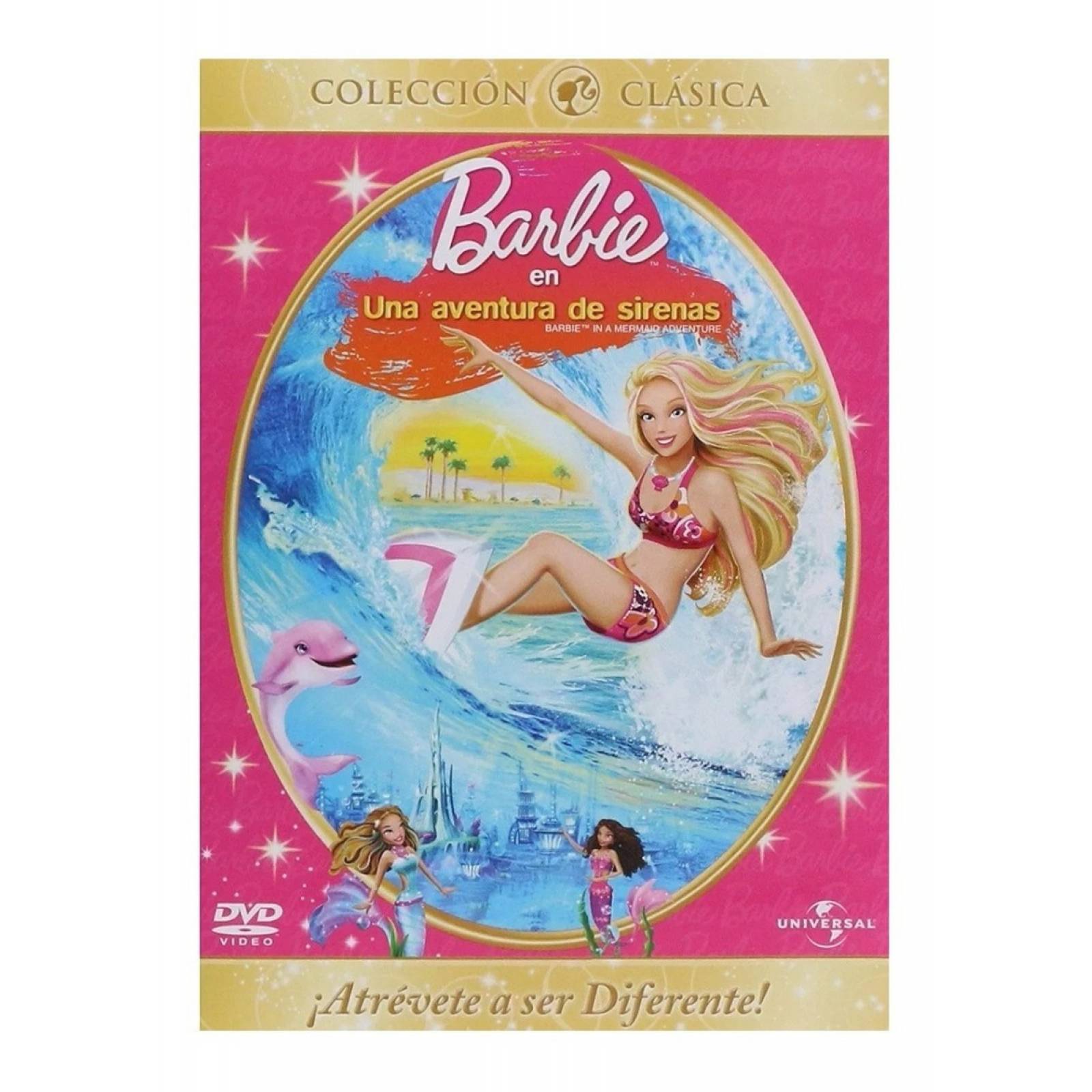 Barbie En Una Aventura De Sirenas Pelicula Dvd