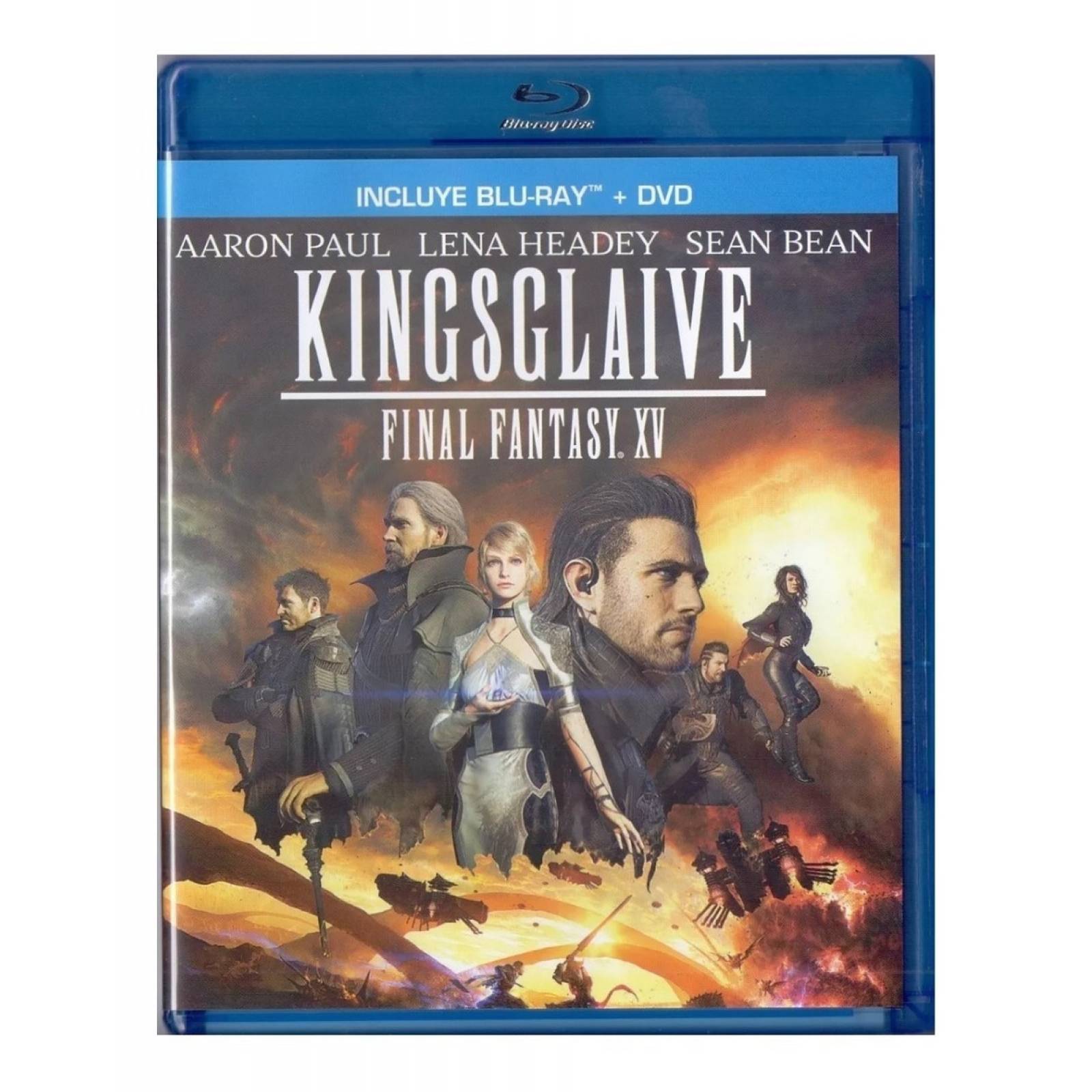 Kingsglaive Final Fantasy Xv 2016 Pelicula Blu ray  Dvd
