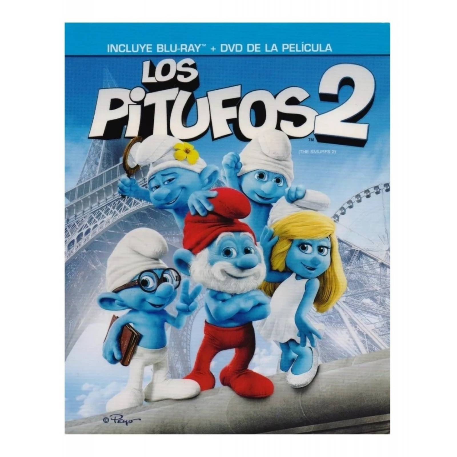 Los Pitufos Dos 2 Pelicula Blu ray  Dvd  Masterizada 4k
