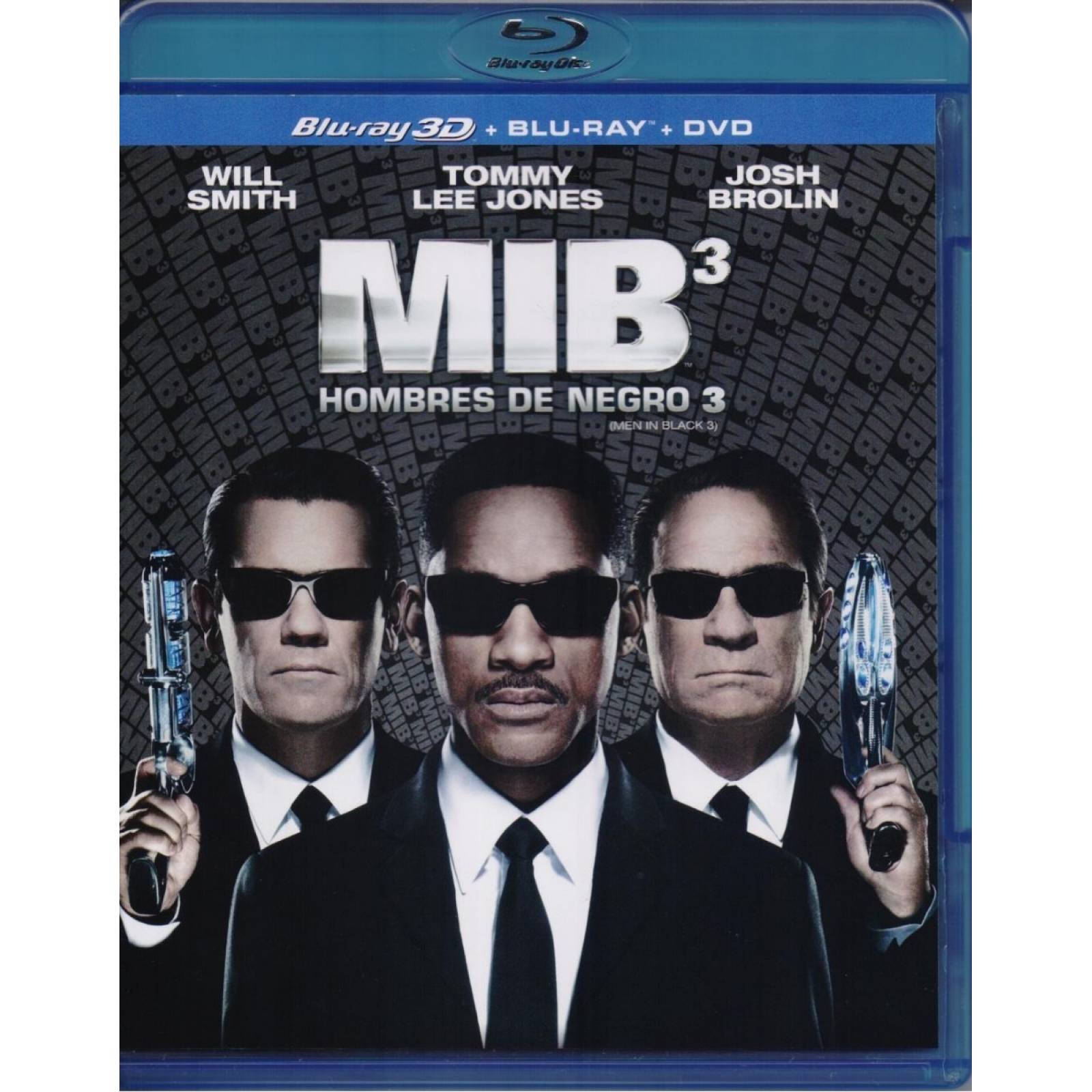 Hombres De Negro 3 Mib Blu-ray 3d + Bd + Dvd