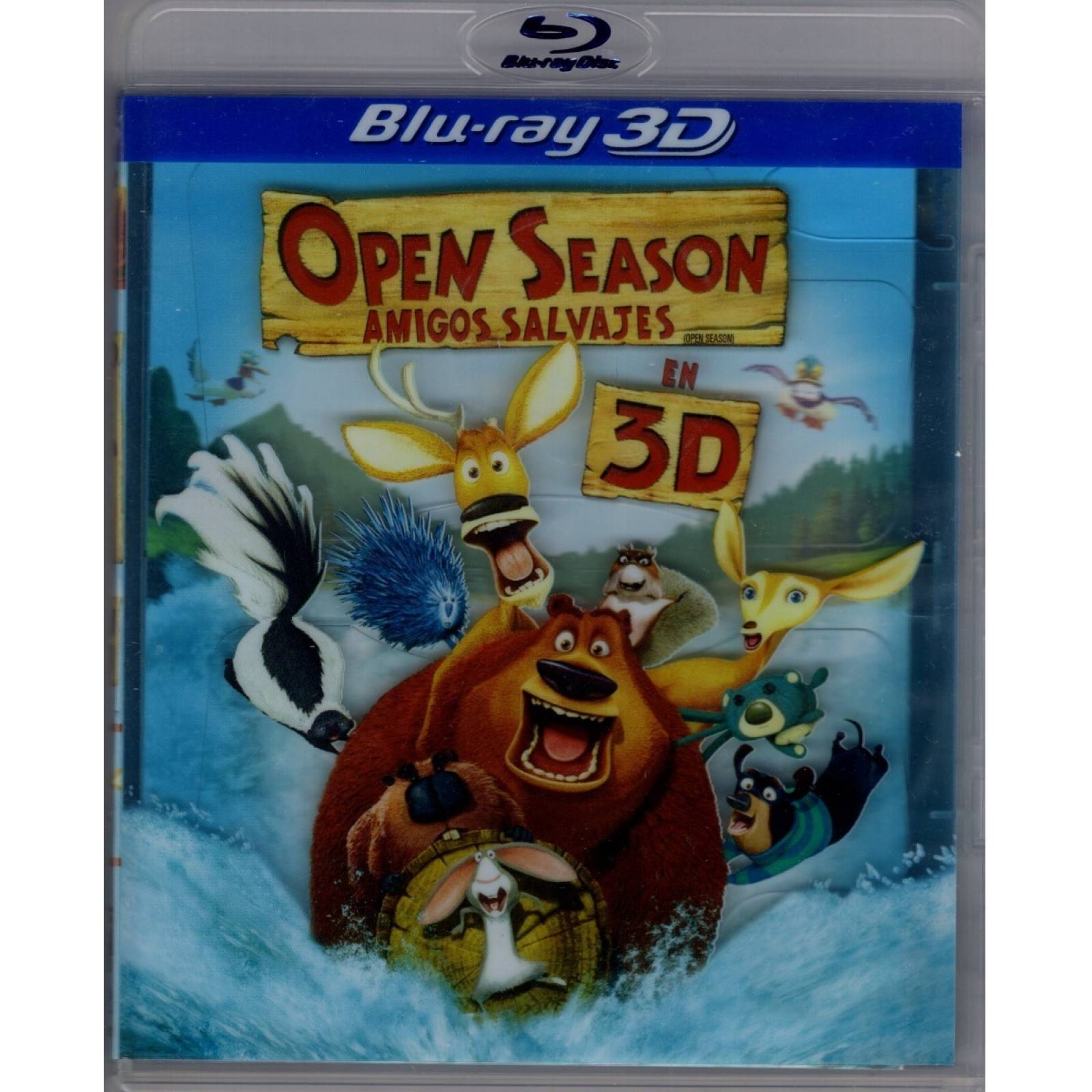 Open Season Amigos Salvajes Pelicula Blu-ray 3d