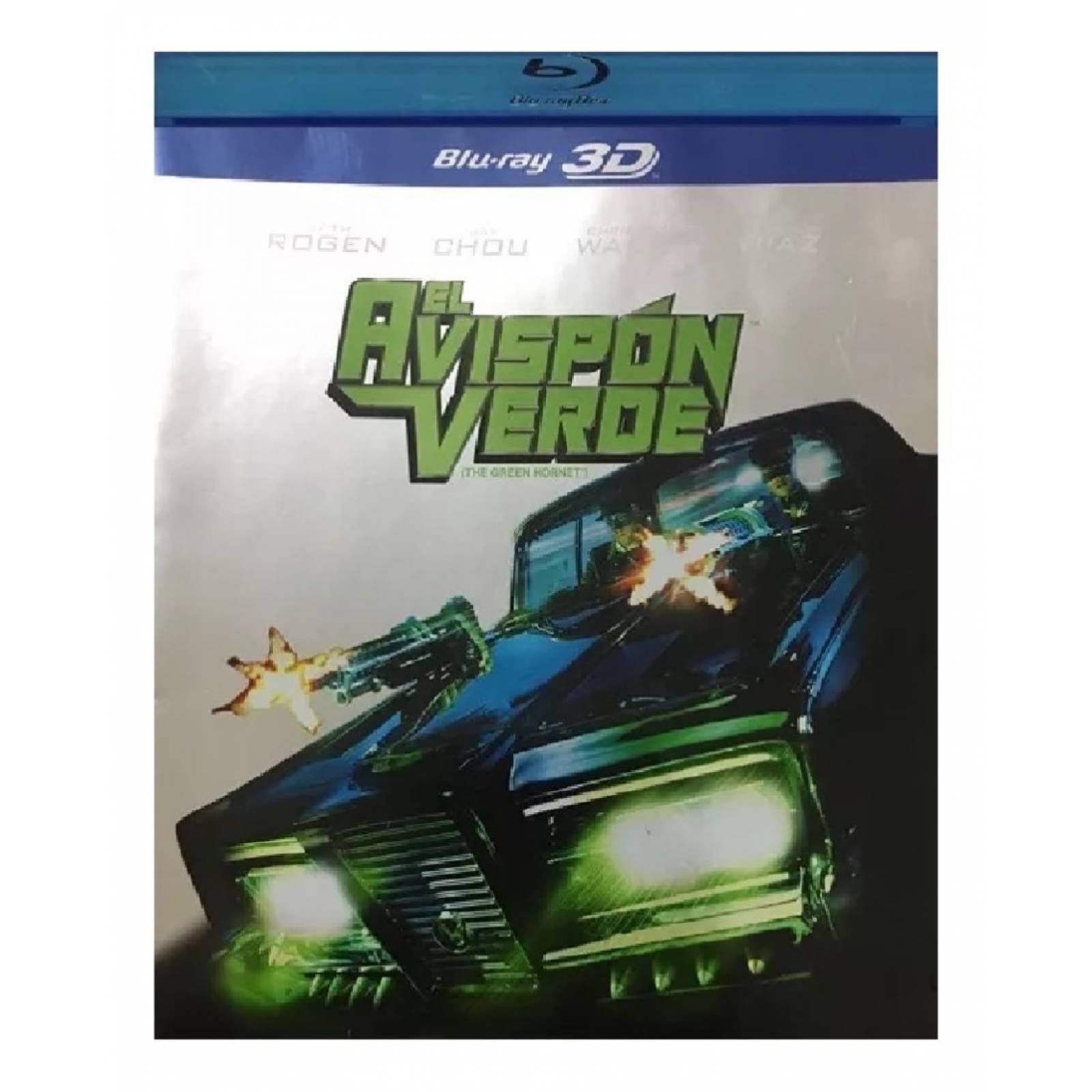 El Avispon Verde The Green Hornet Pelicula Blu ray 3d