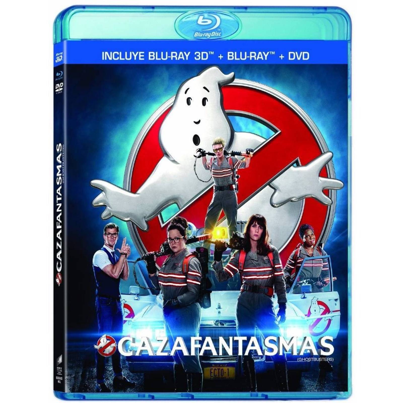 Cazafantasmas Ghostbusters 2016 Pelicula 3d  Bluray Dvd