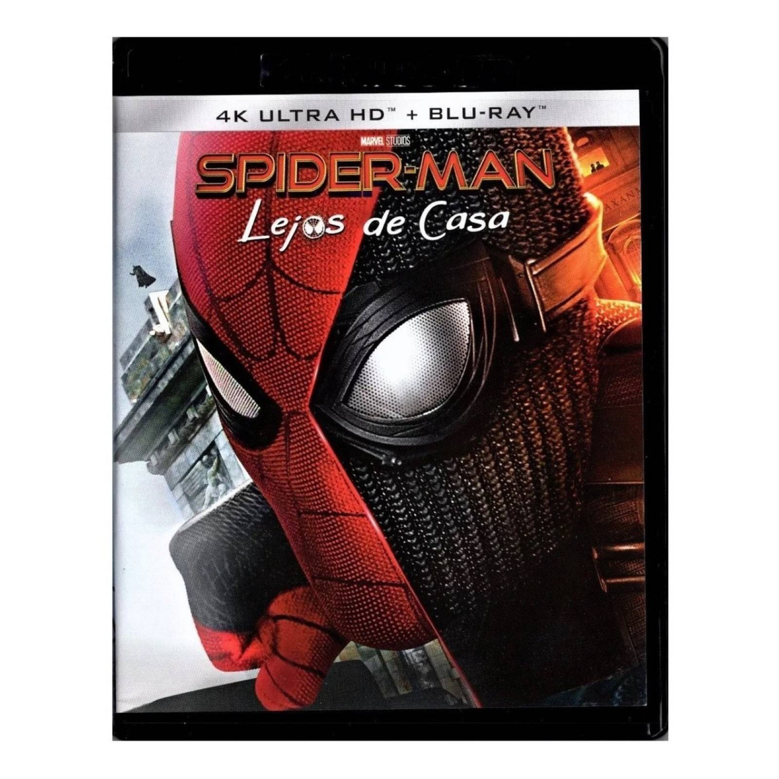 Spider man Lejos De Casa Pelicula 4k Ultra Hd Blu ray