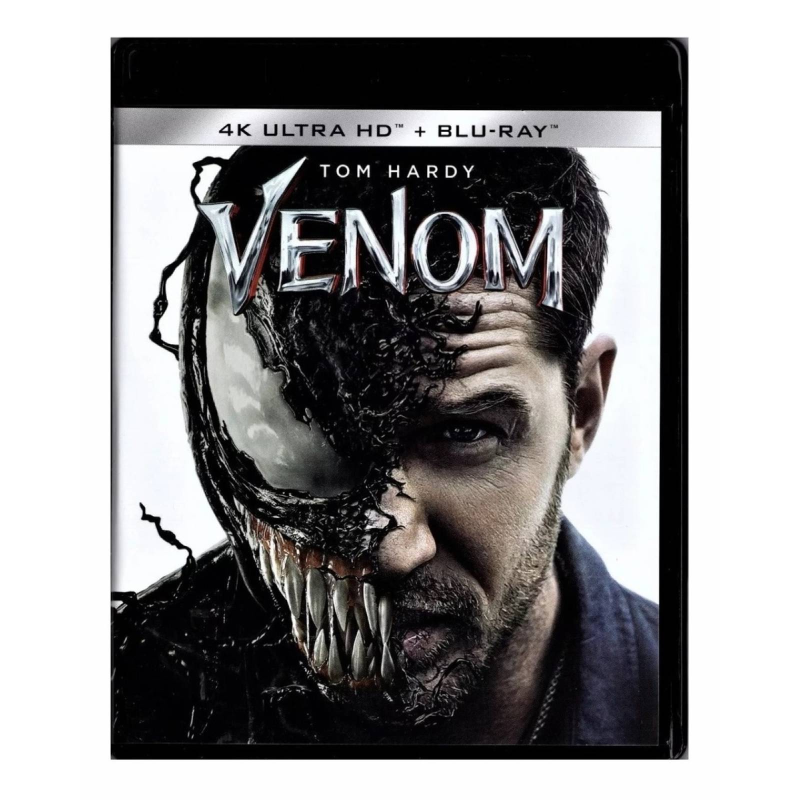 Venom Tom Hardy Pelicula 4k Ultra Hd + Blu-ray