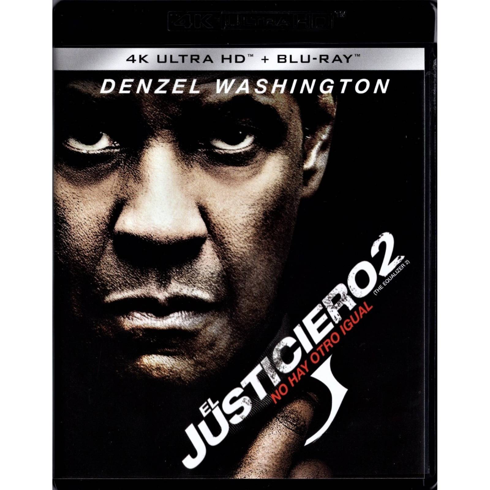El Justiciero 2 Denzel Washington Pelicula 4k Uhd + Blu-ray