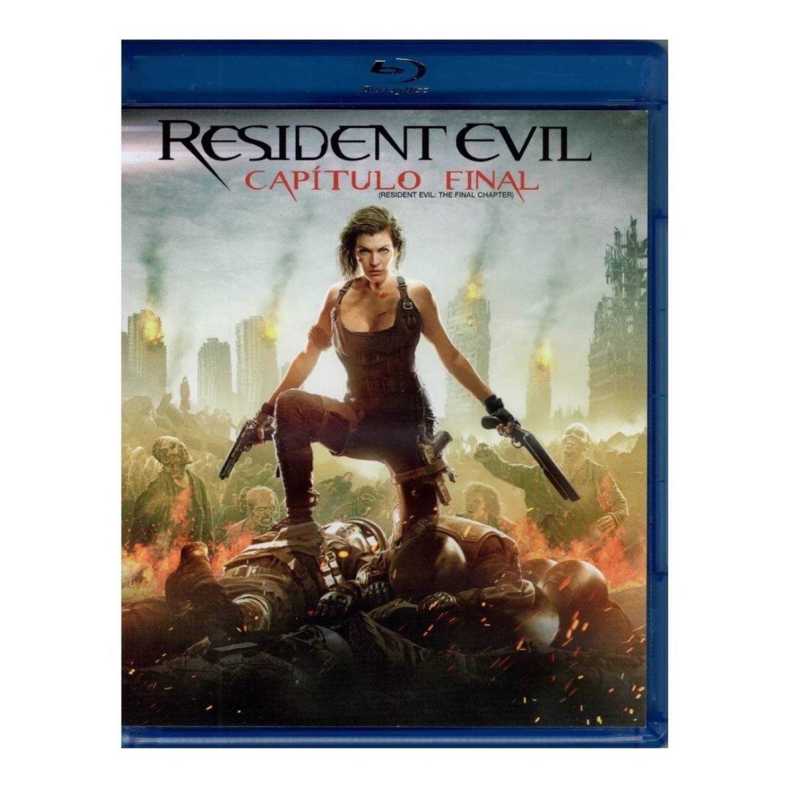 Resident Evil Capitulo Final 6 Pelicula Blu ray