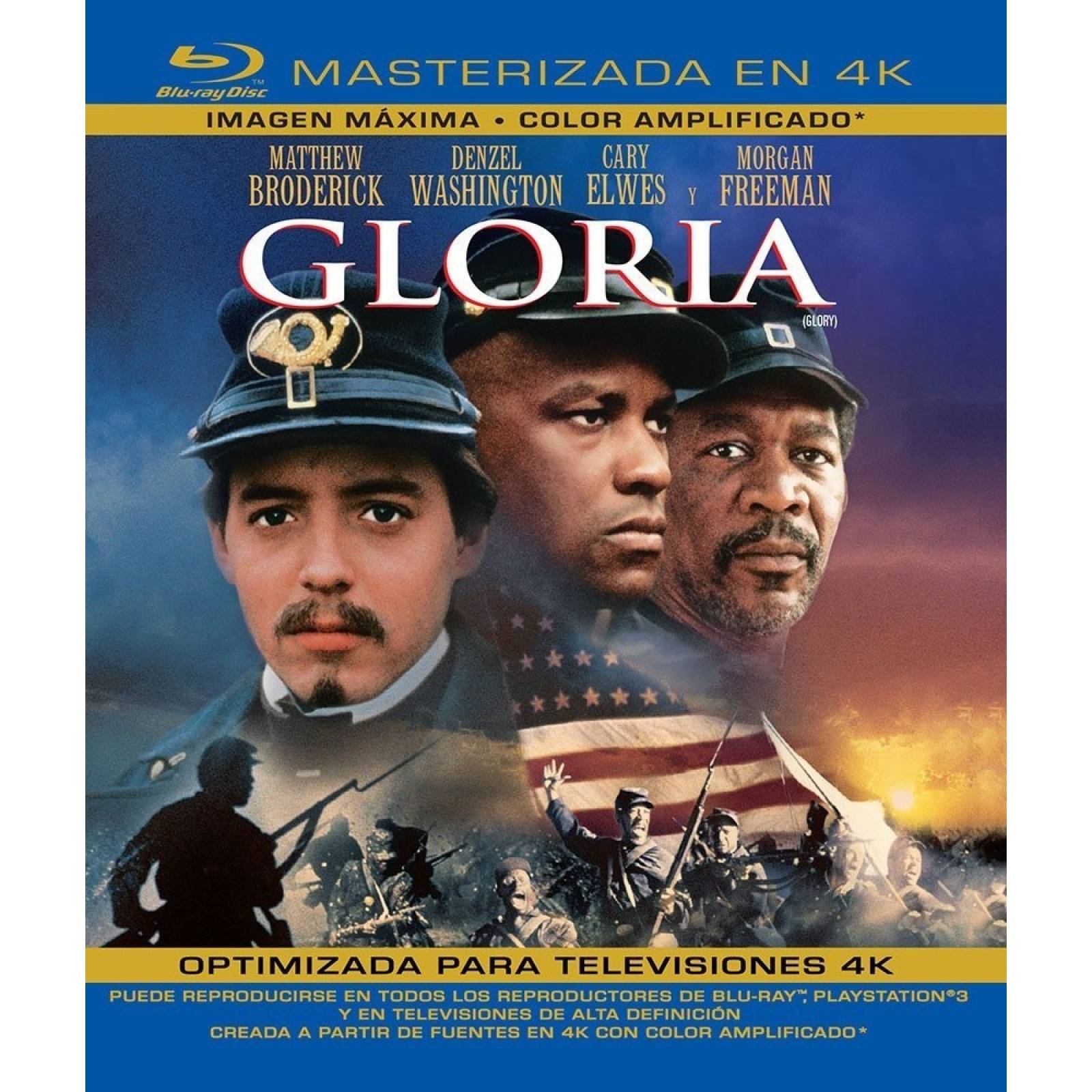 Gloria Glory 1989 Masterizada En 4k Pelicula Blu-ray