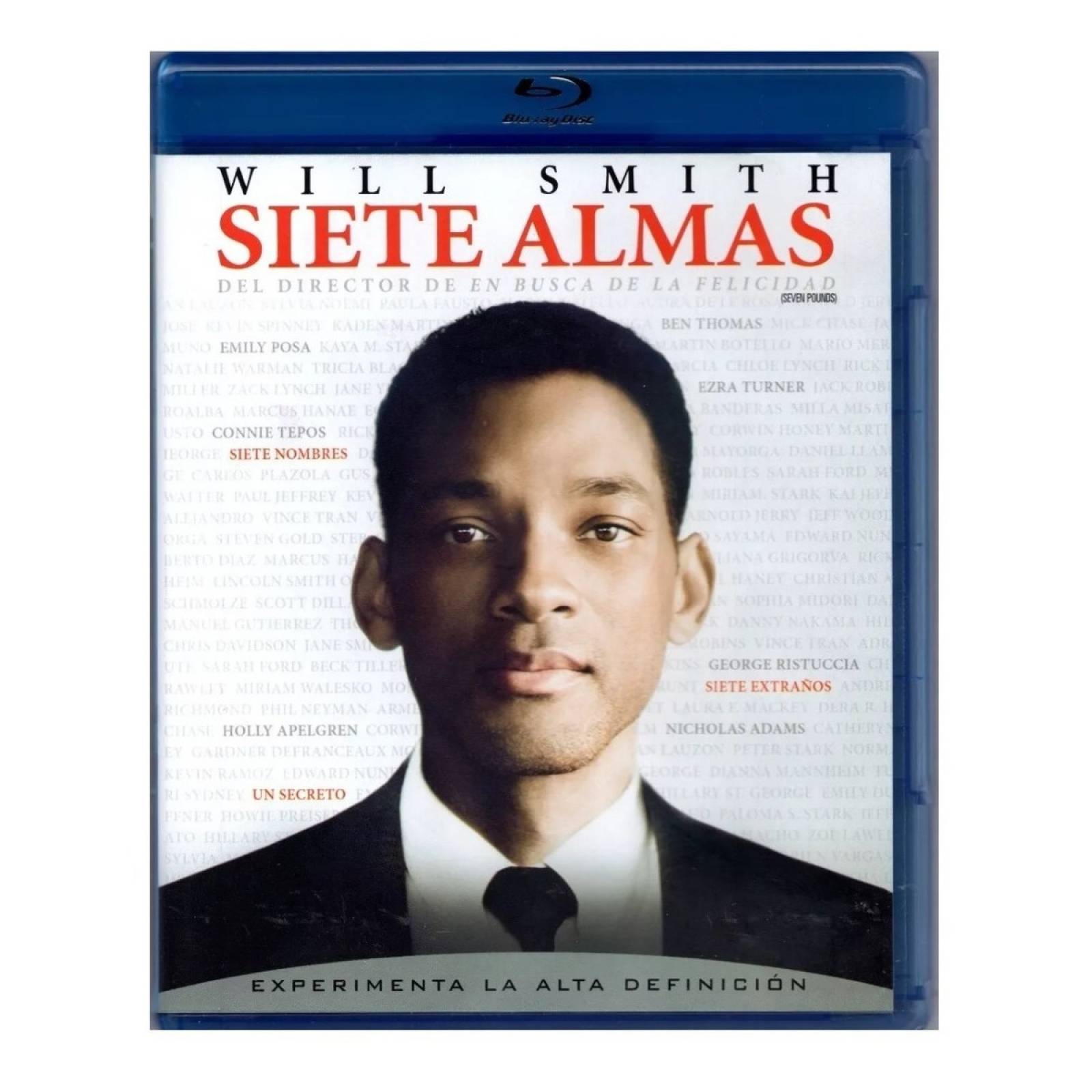 Siete 7 Almas Will Smith Pelicula Blu ray