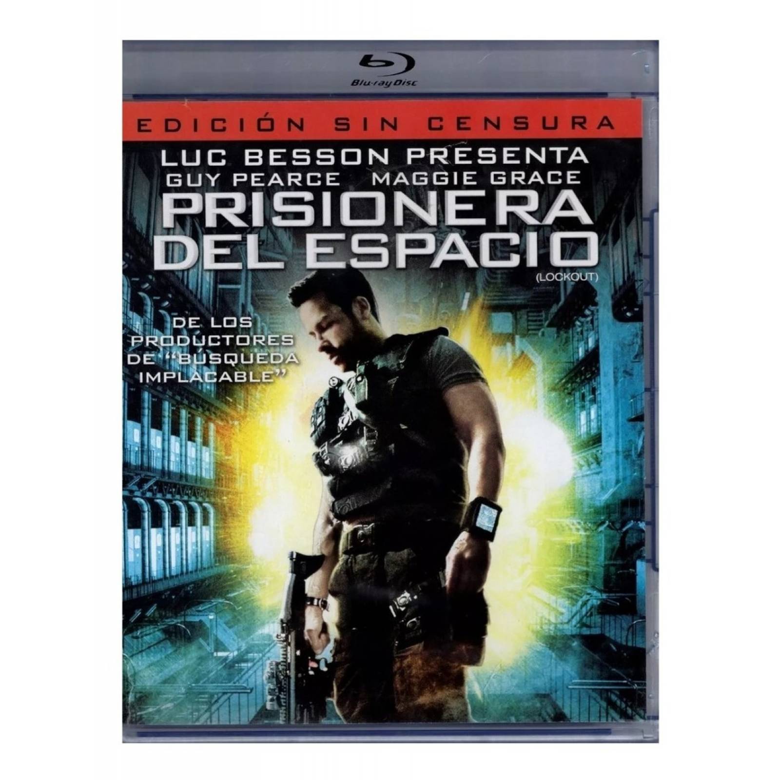 Prisionera Del Espacio Lockout Guy Pearce Pelicula Blu ray