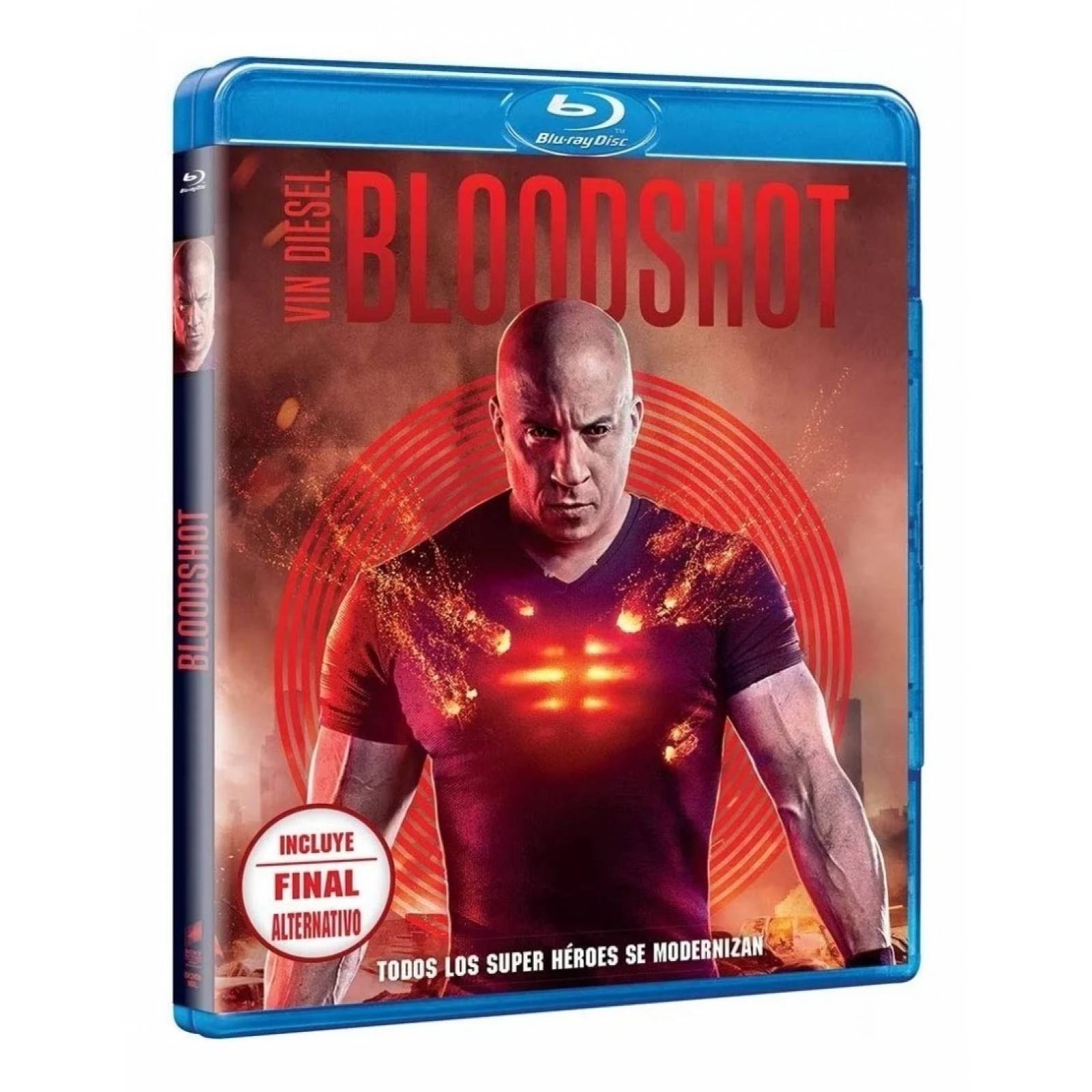 Bloodshot Vin Diesel Eiza Gonzalez Pelicula Blu ray