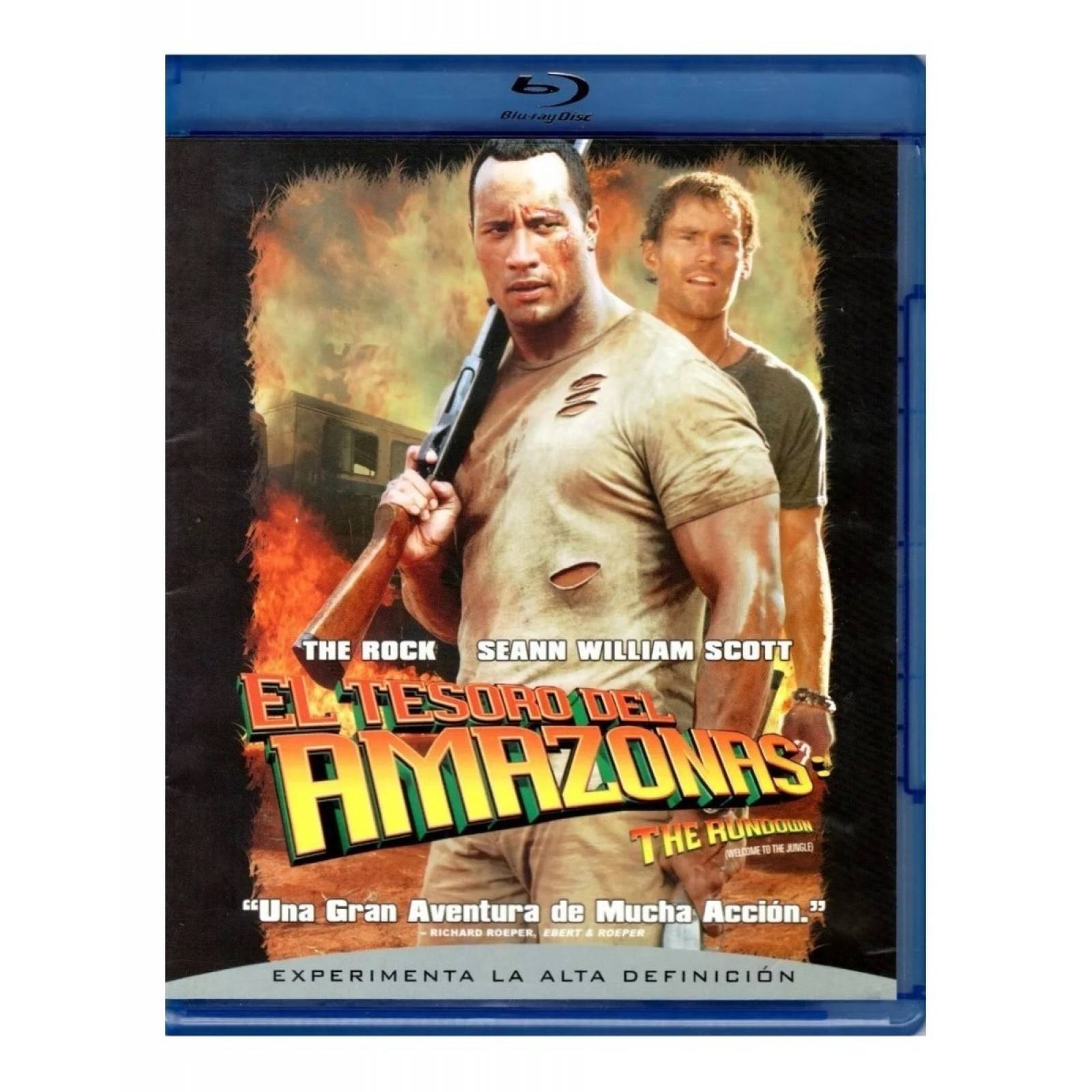 El Tesoro Del Amazonas Dwayne Johnson Pelicula Blu ray