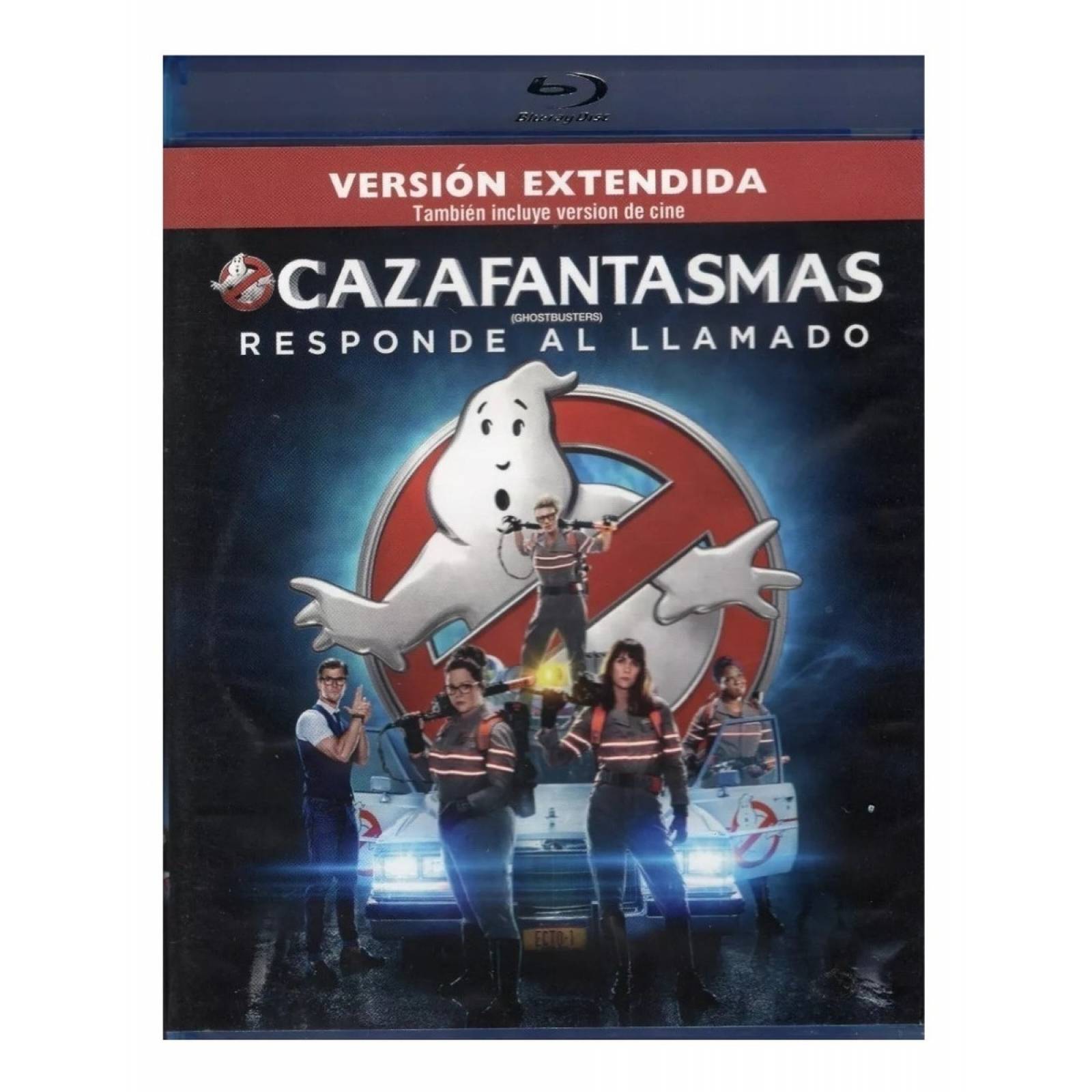 Cazafantasmas 2016 Version Extendida Pelicula Blu ray