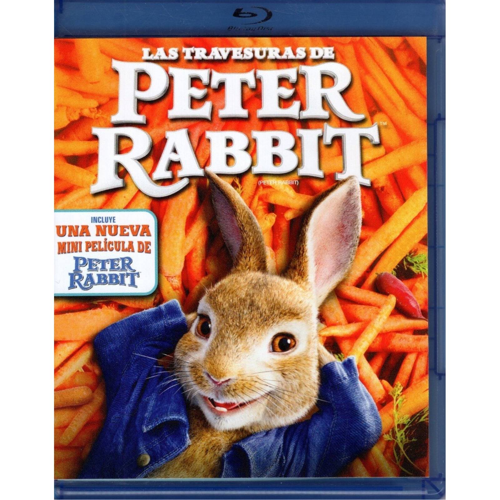 Las Aventuras De Peter Rabbit Margot Robbie Pelicula Blu-ray