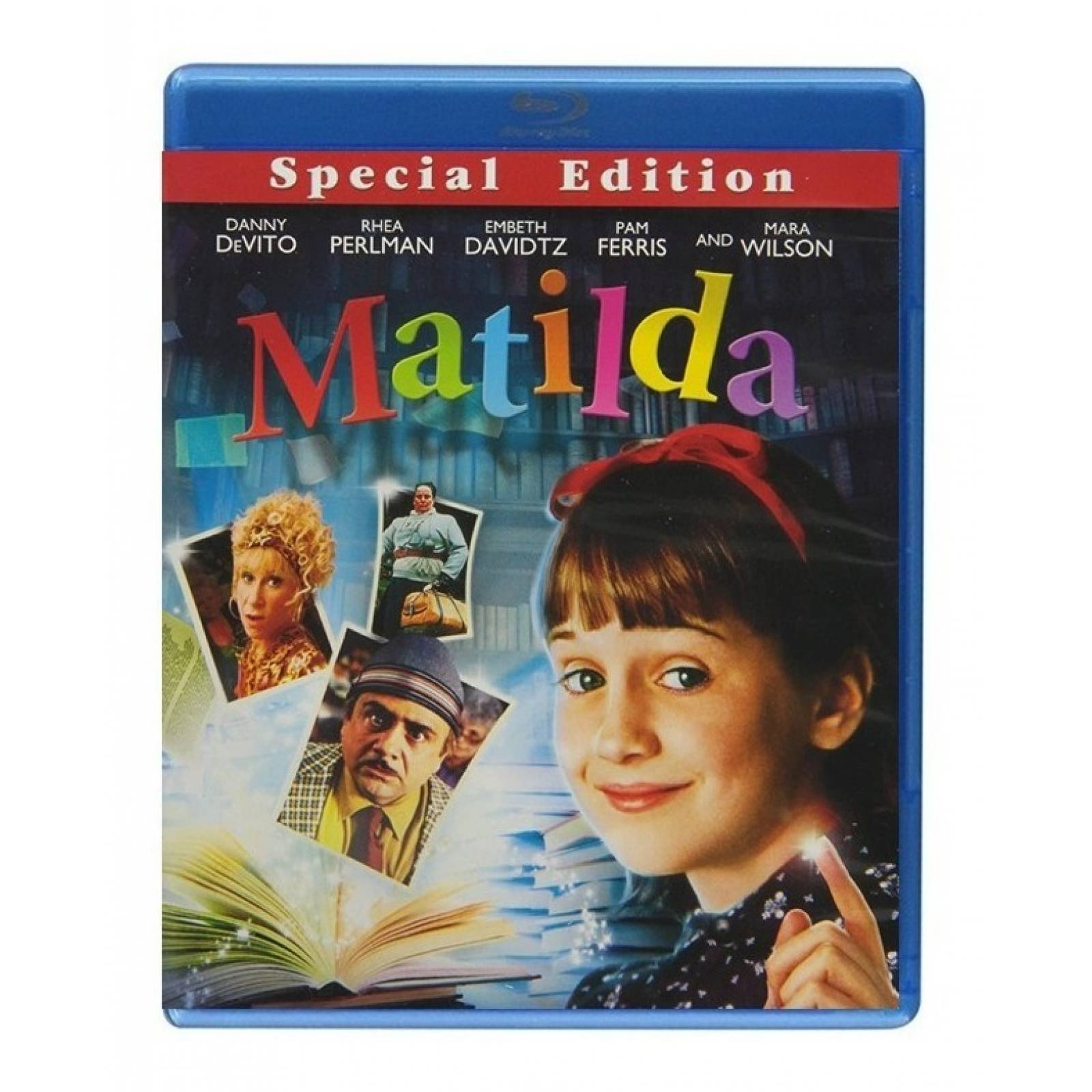 Matilda 1996 Mara Wilson Danny Devito Pelicula Blu-ray