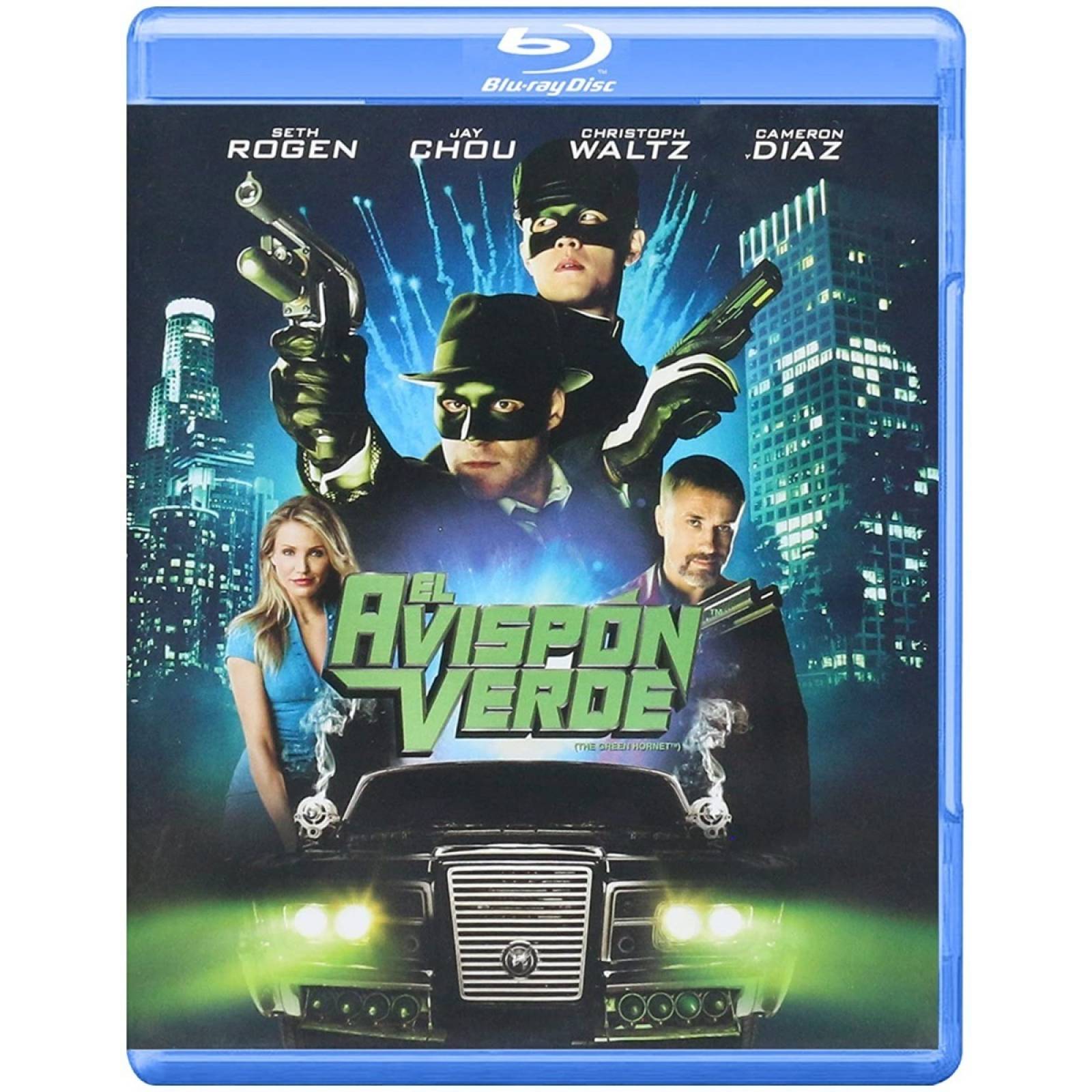 El Avispon Verde Green Hornet Seth Rogen Pelicula Blu ray
