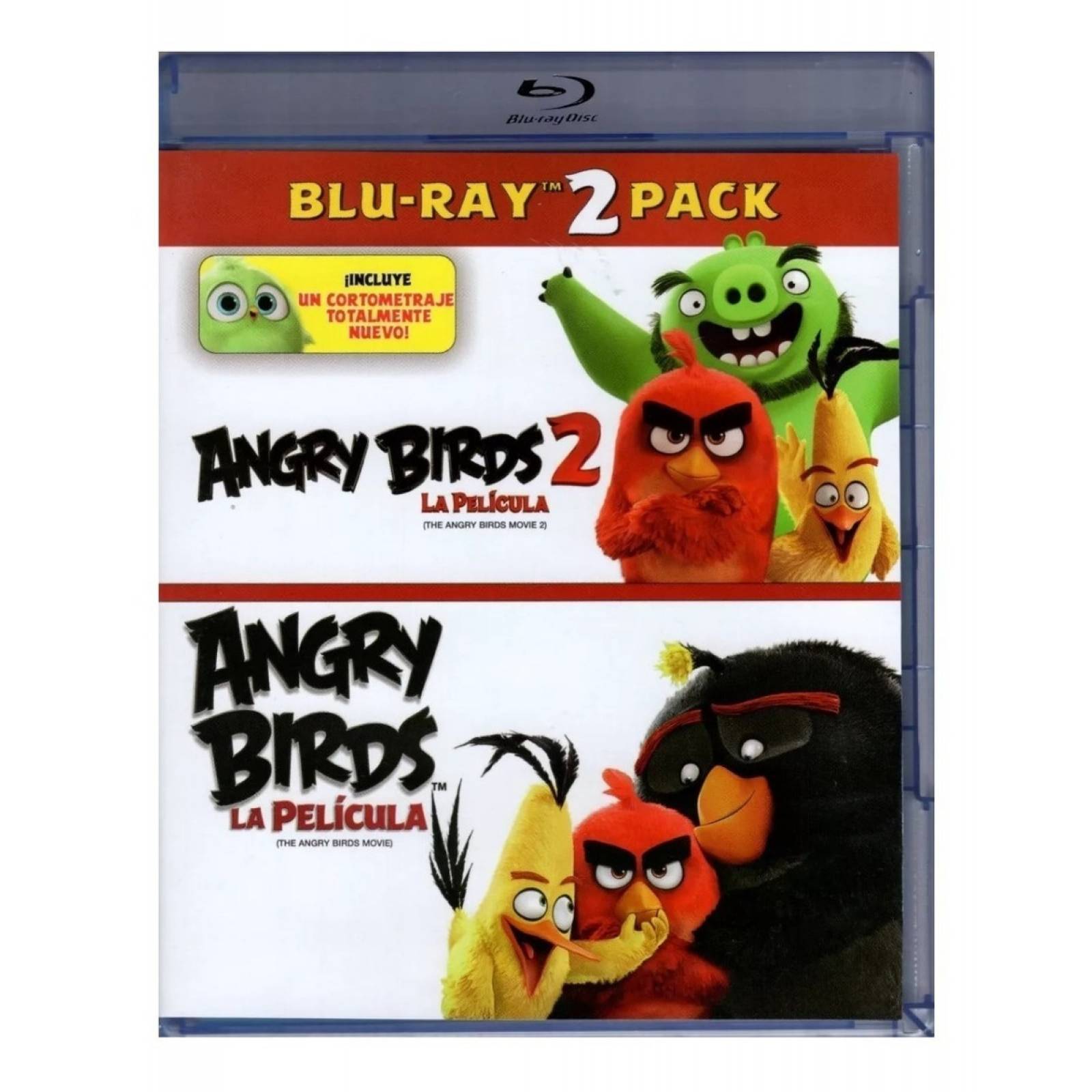 Angry Birds 1 Y 2 Boxset Peliculas Blu ray