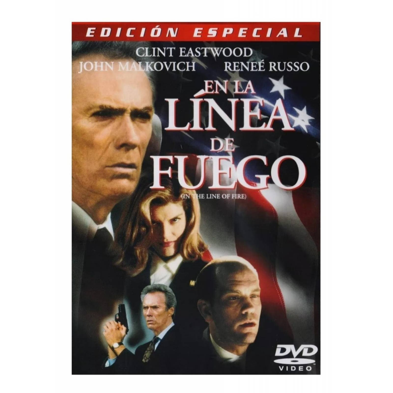 En La Linea De Fuego Clint Eastwood Pelicula Dvd