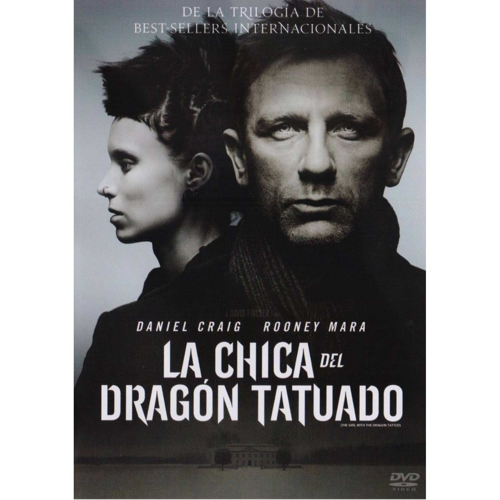 La Chica Del Dragon Tatuado Girl Dragon Tattoo Pelicula Dvd