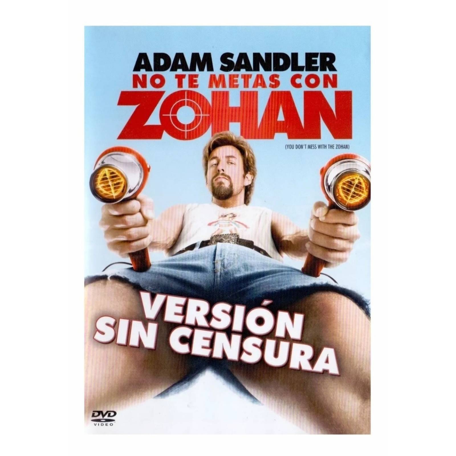No Te Metas Con Zohan Adam Sandler Pelicula Dvd