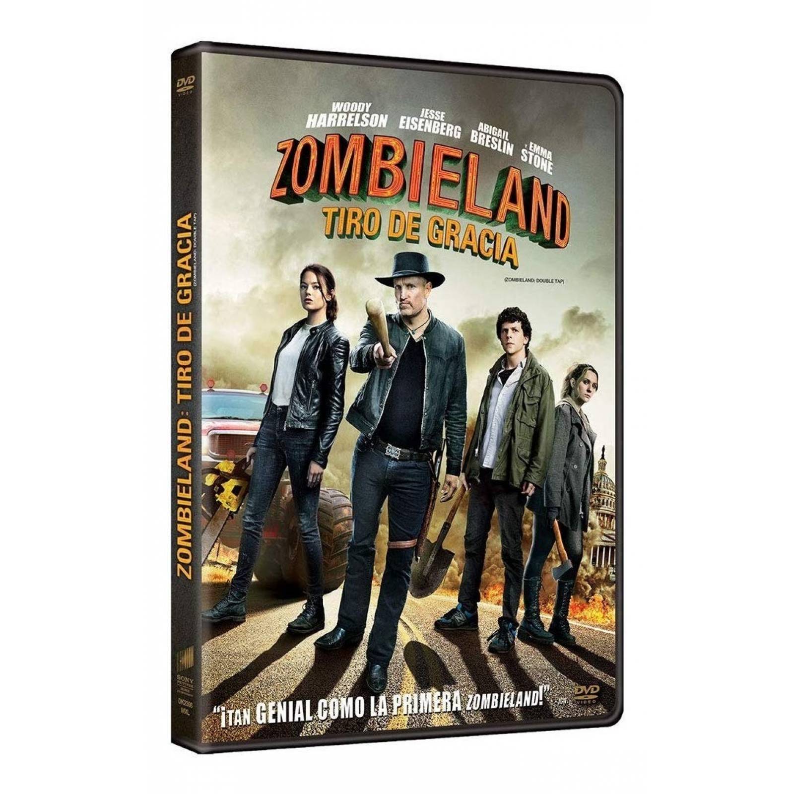 Zombieland 2 Dos Tiro De Gracia Emma Stone Pelicula Dvd