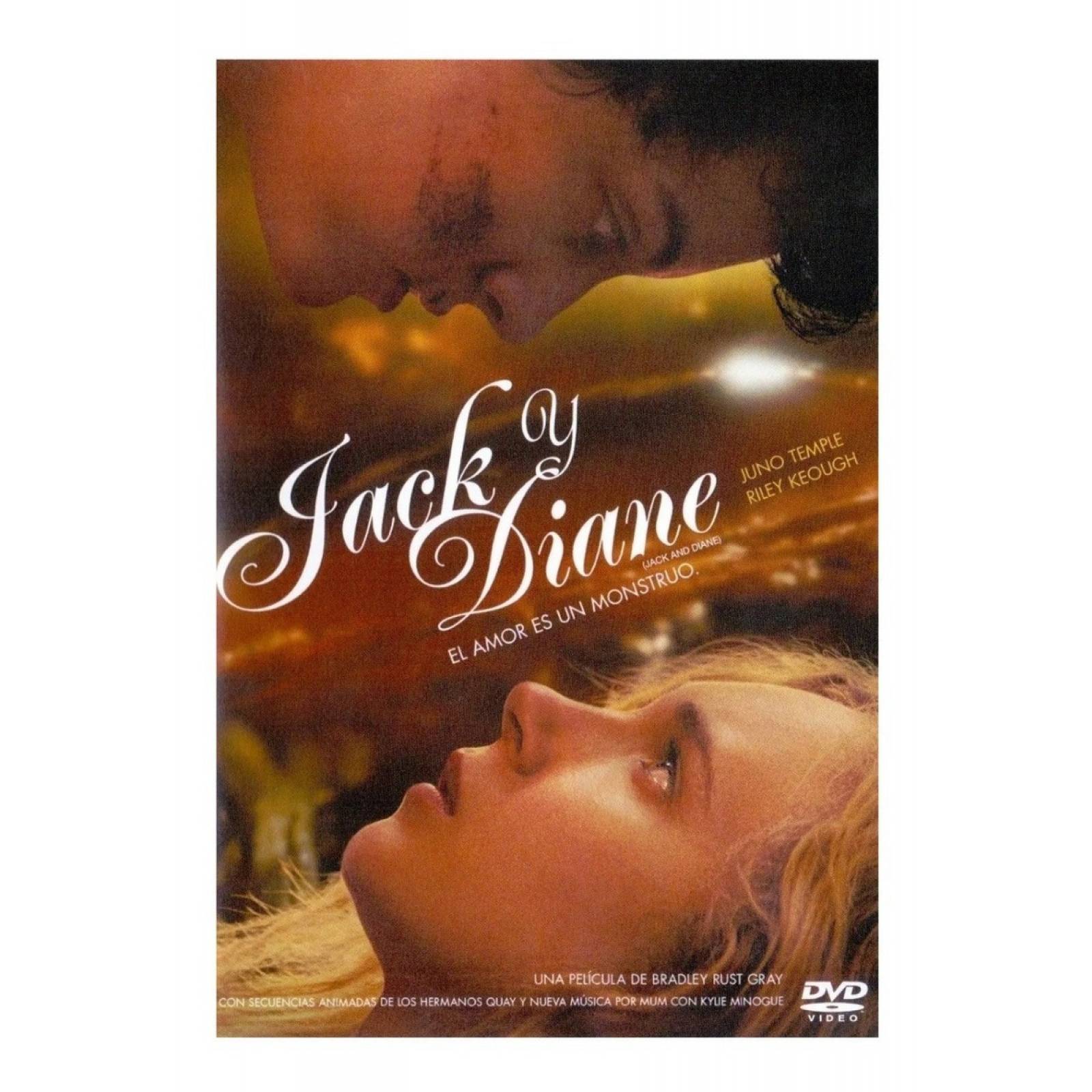 Jack Y Diane Juno Temple Riley Keough Pelicula Dvd